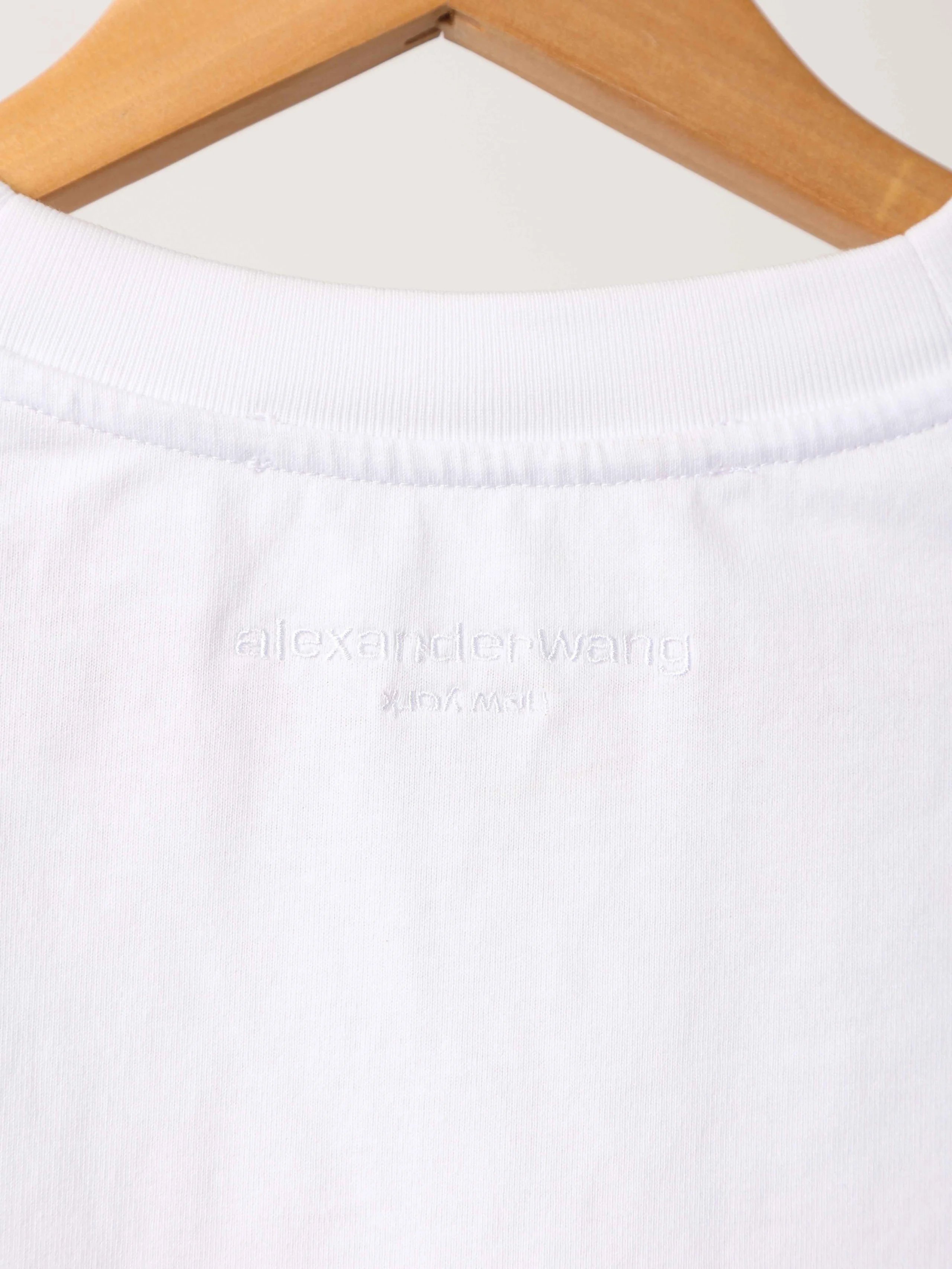 Item ID 8275 alexander-wang king alexander - architectural print - oversized logo s