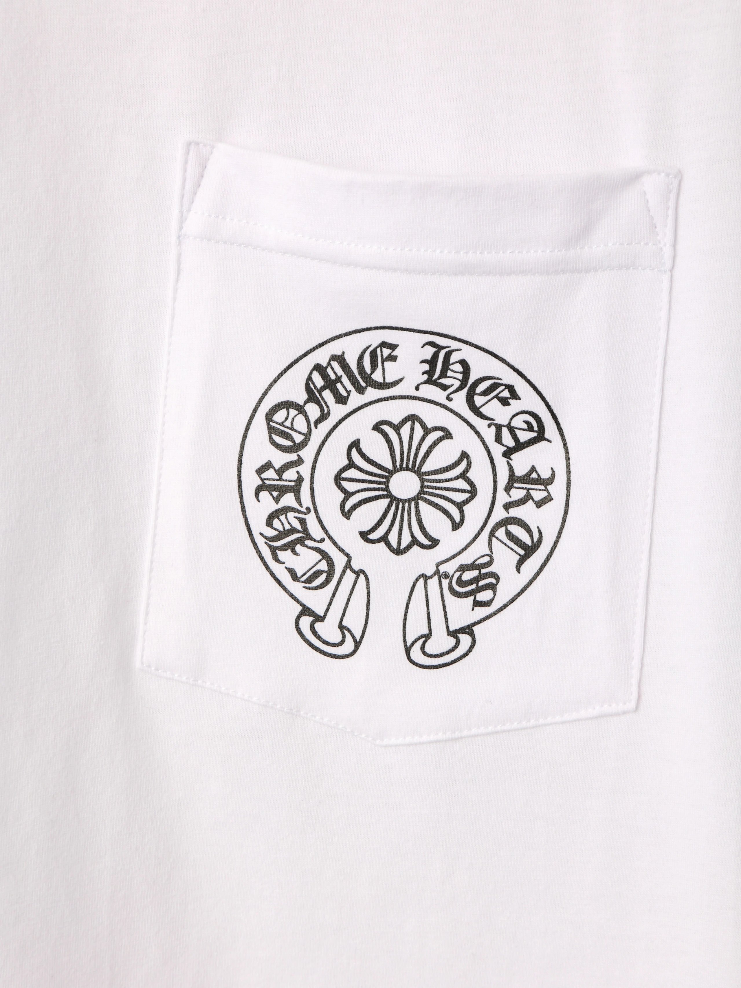 Item ID 8304 Chrome-Hearts- Crow heart -2020ss- Classic big horseshoe print short s