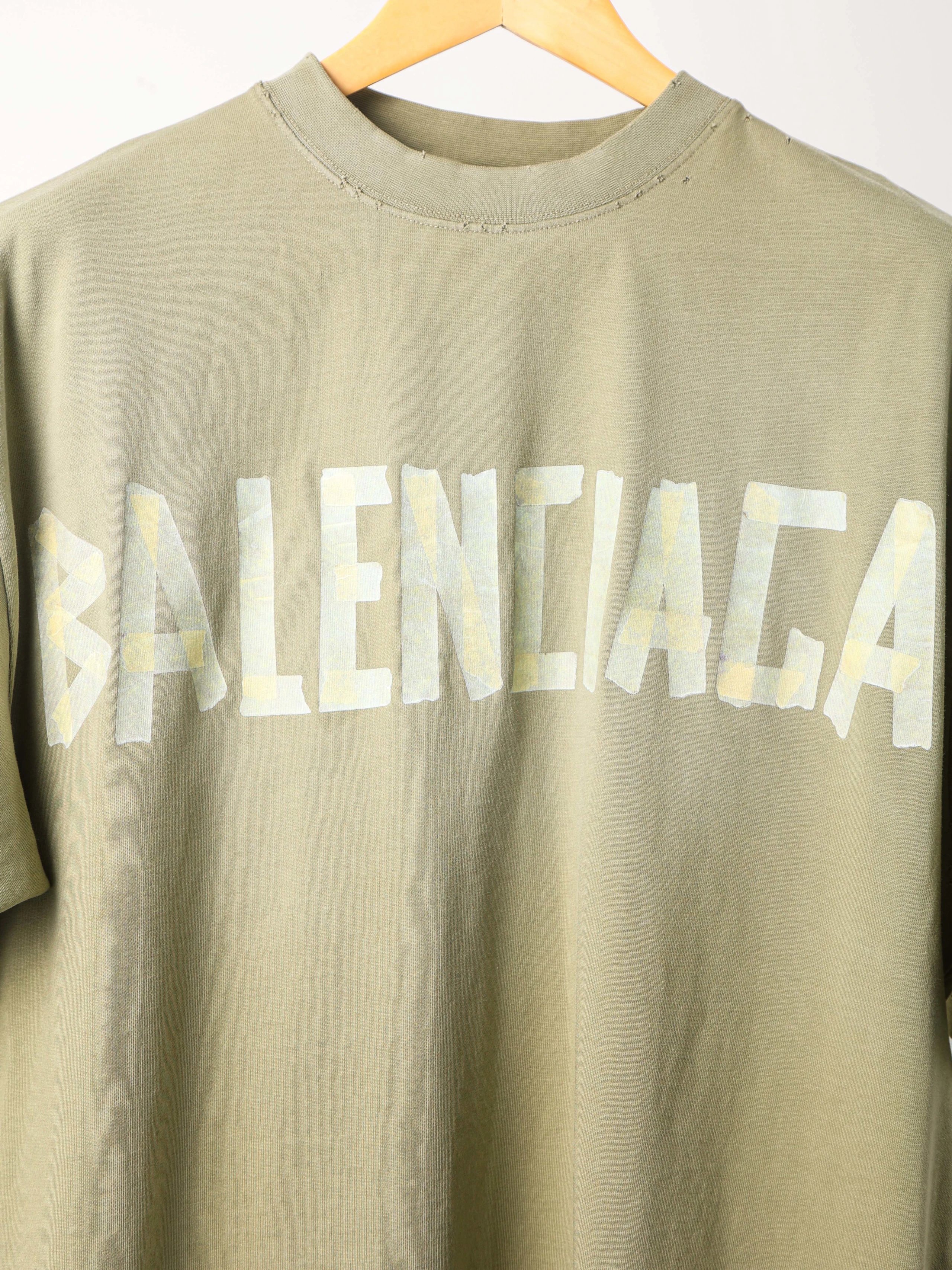 Item ID 8278 Balenc1aga - Paris-2023s - Pattern Paper Series Short Sleeves - Retro