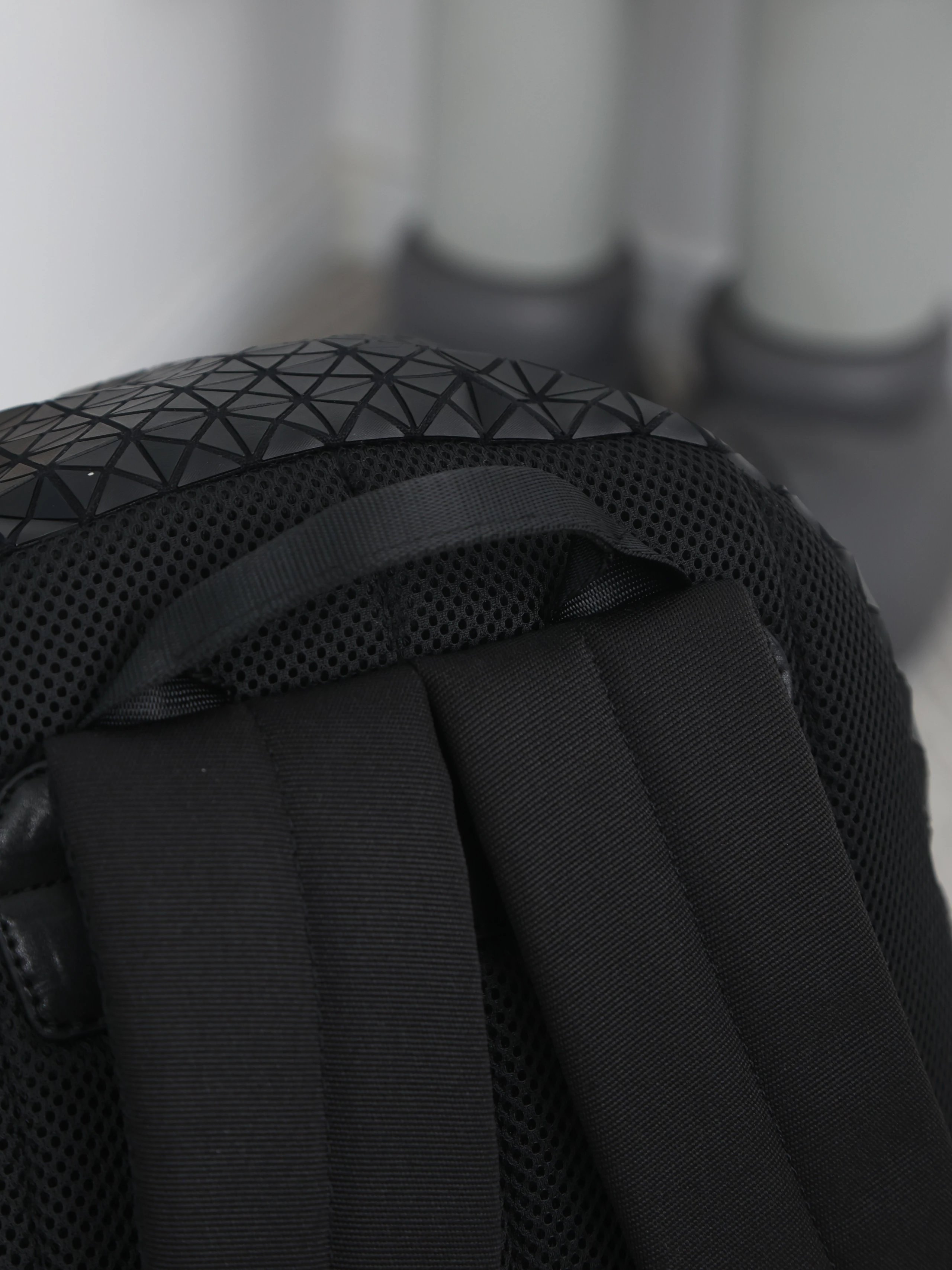 Item ID 8491 Issey-miy@ke- Issey Miyake -DayPack- Matte Diamond Diamond Backpack -