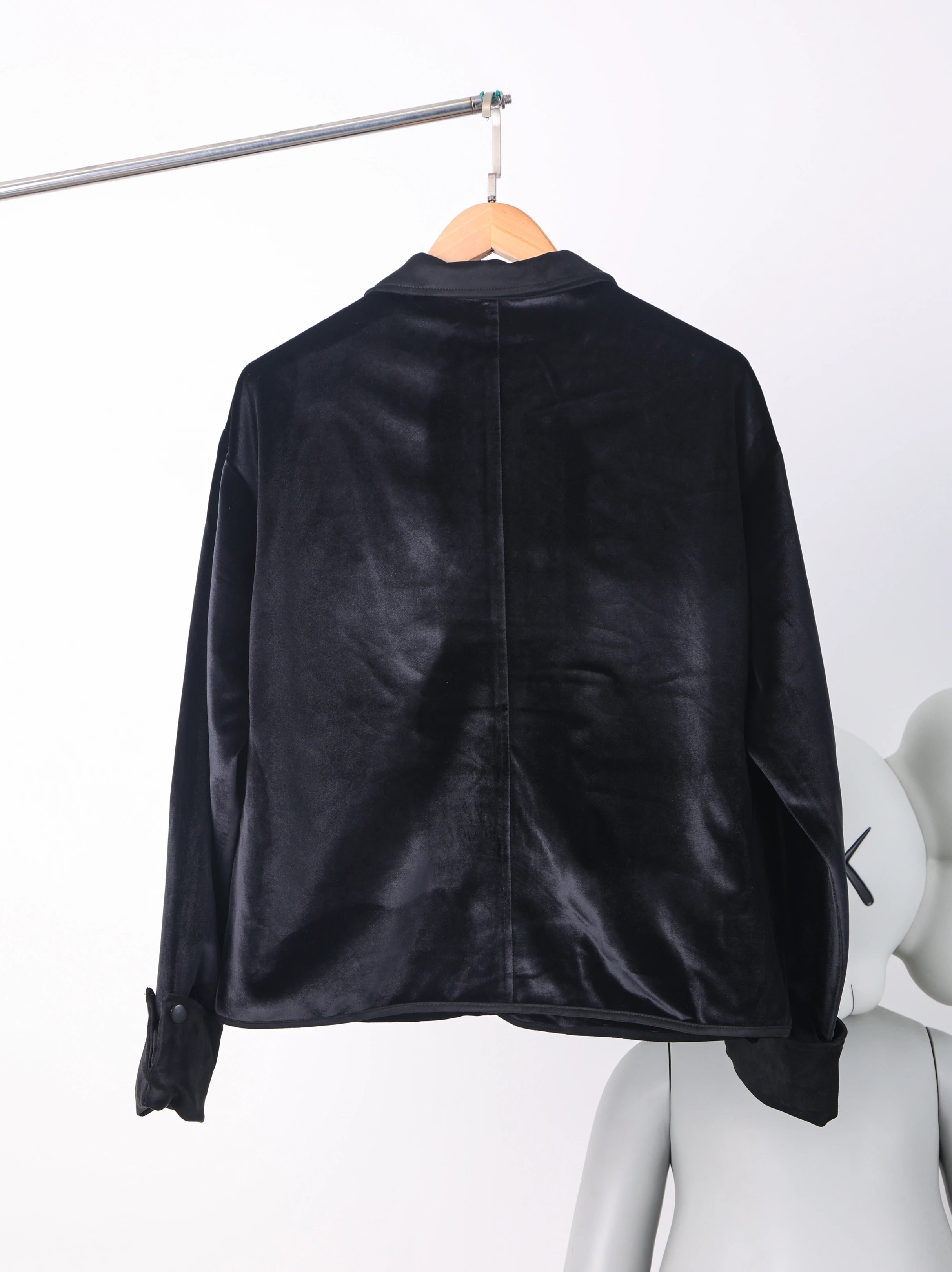 Item ID 8040 M1uMiu Miu-2024SS - High fashion show style - Velvet suede patchwork j