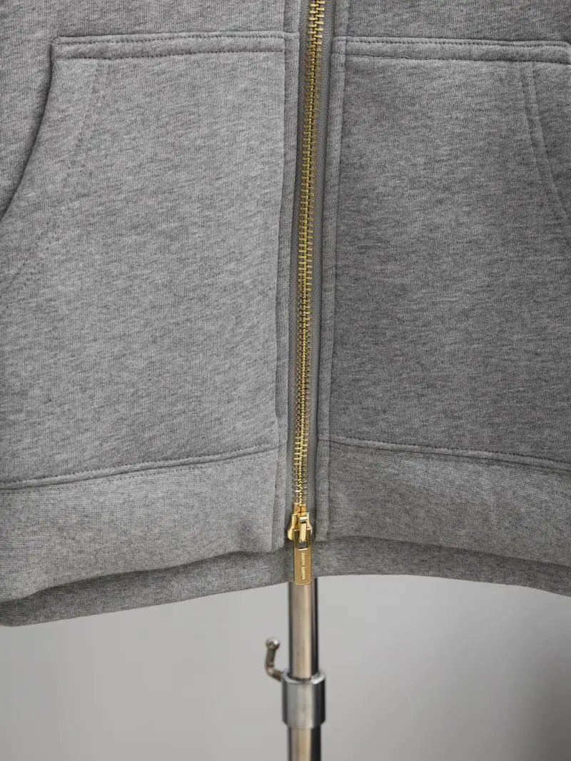 Item ID 8042 Miu Miu -2023ss-760g Heavy Weight Fabric - Double sided Stacked Zipper