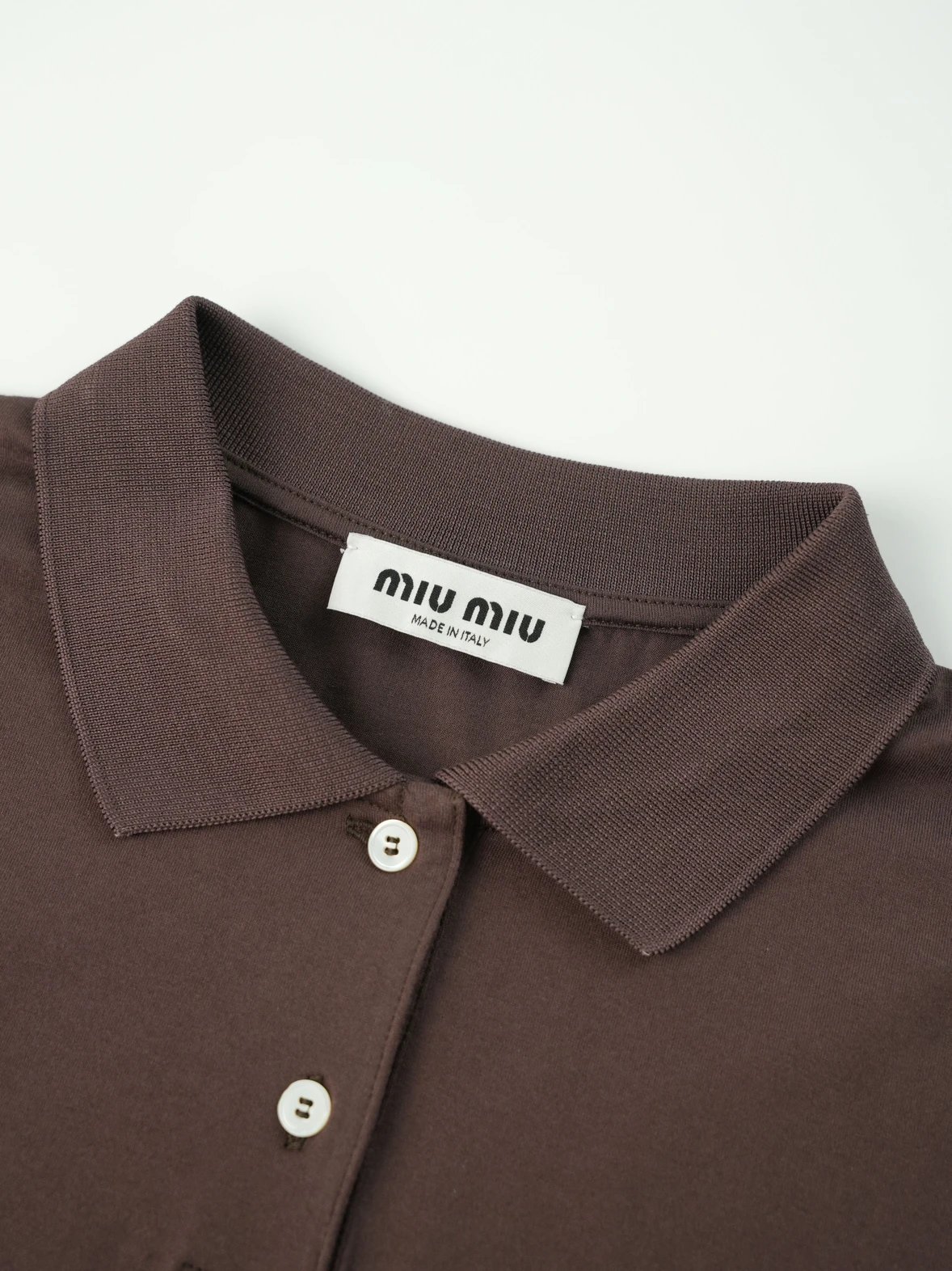 Item ID 8184 M1U-M1U Miu Miu long sleeves “60 Double combed cotton ” Relaxed fit Po