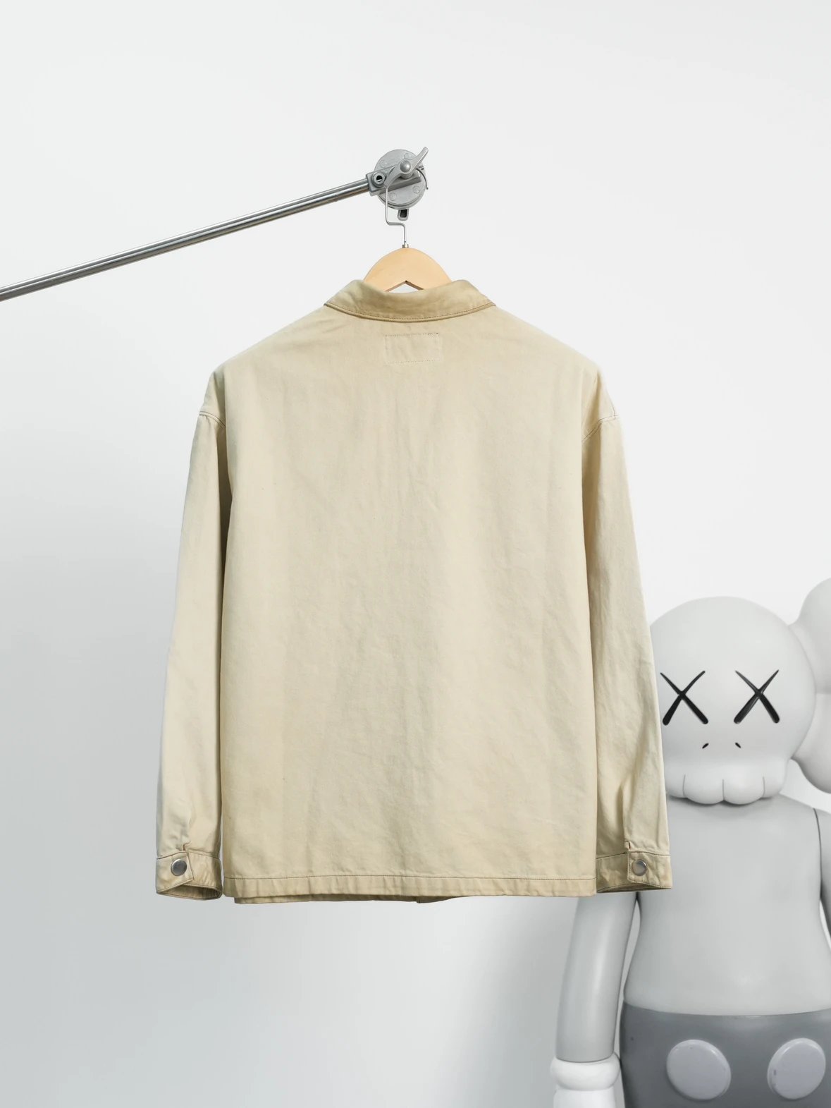 Item ID 8222 PRD - Dirty Stained Used Jacket _High Ding Triangle_ Solid Color Singl