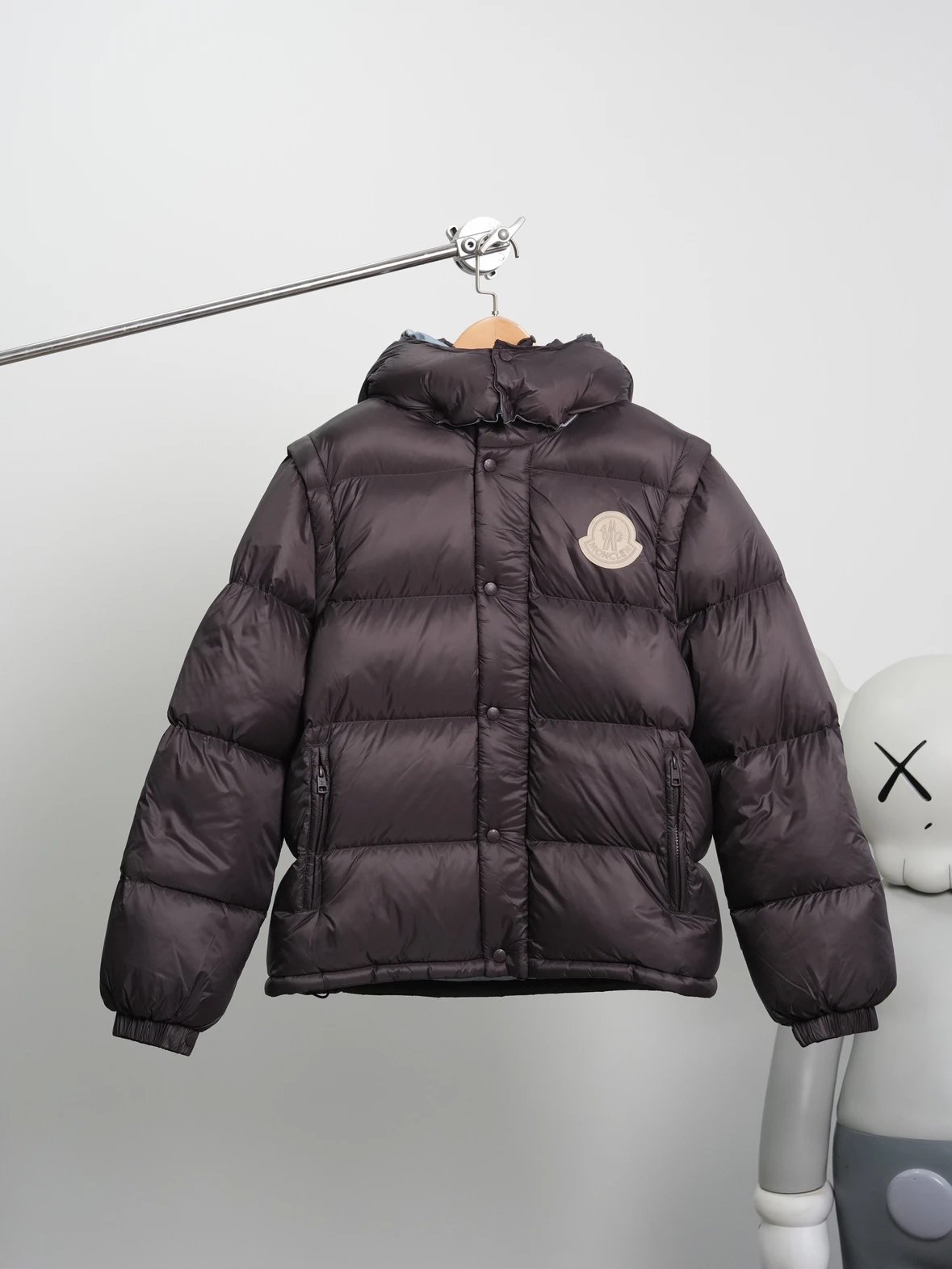 Item ID 8095 -Cyclone series - 2-in-1 detachable design goose down jacket “90 white