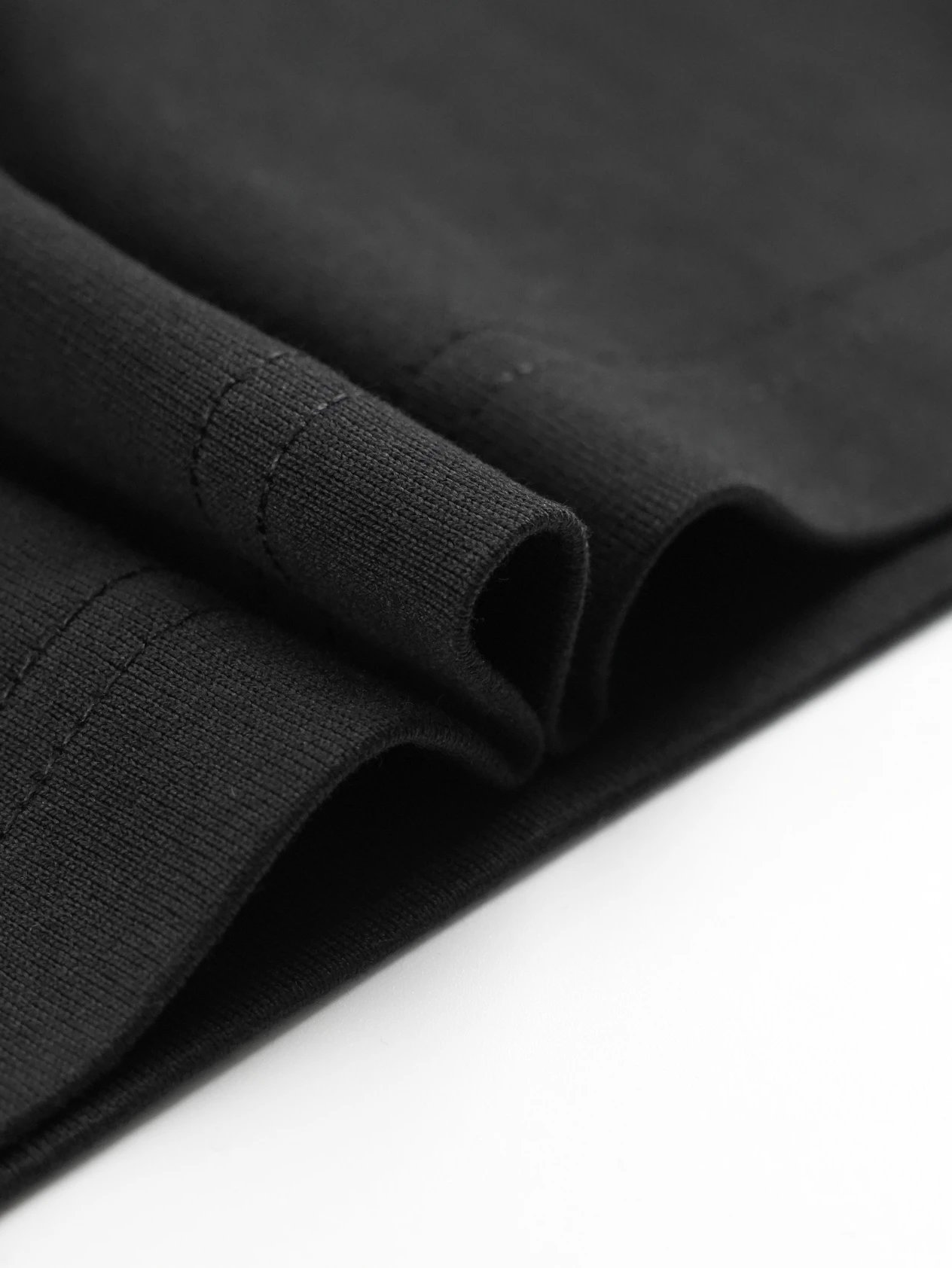 Item ID 8180 Embossed crew neck “32 Count combed long staple cotton smooth ”logo lo