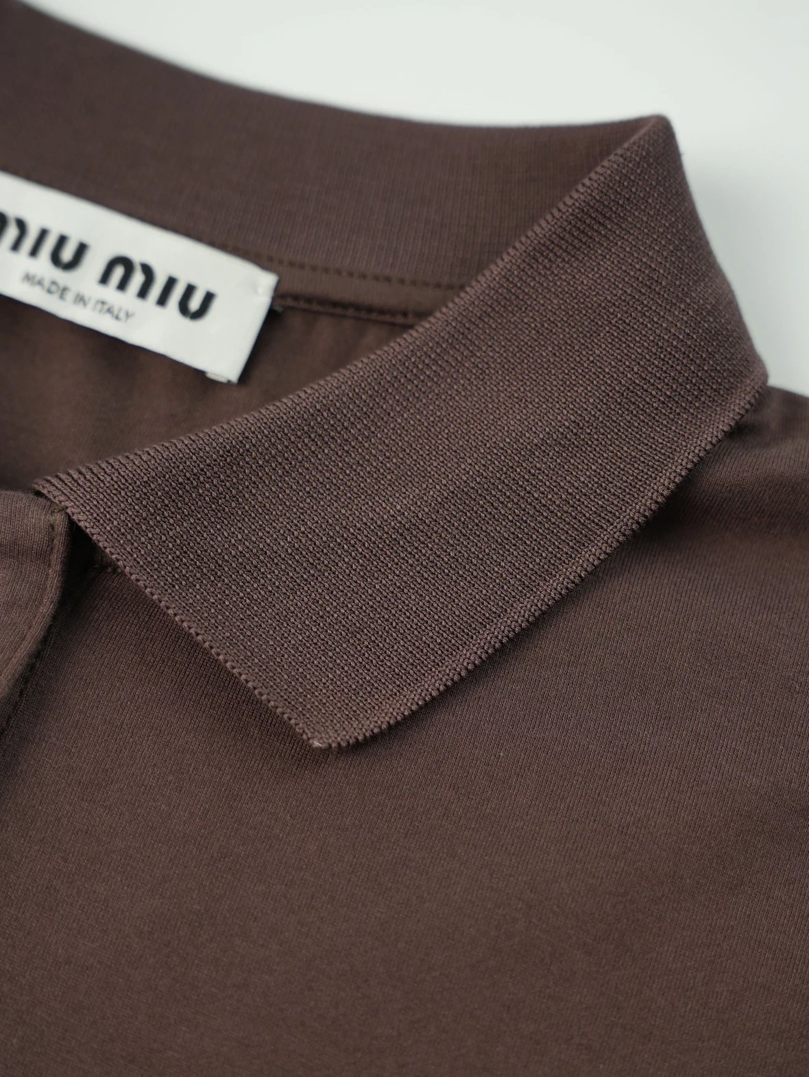 Item ID 8184 M1U-M1U Miu Miu long sleeves “60 Double combed cotton ” Relaxed fit Po