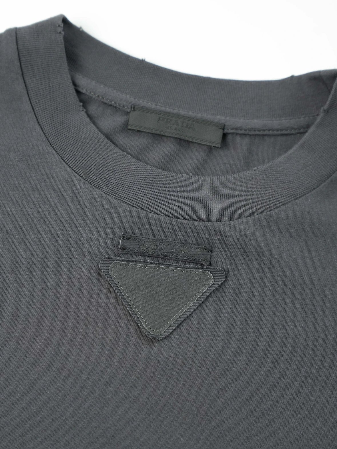 Item ID 8189 PRD Round neck long sleeves cotton “ Exclusive dyed fabrics ” triangle