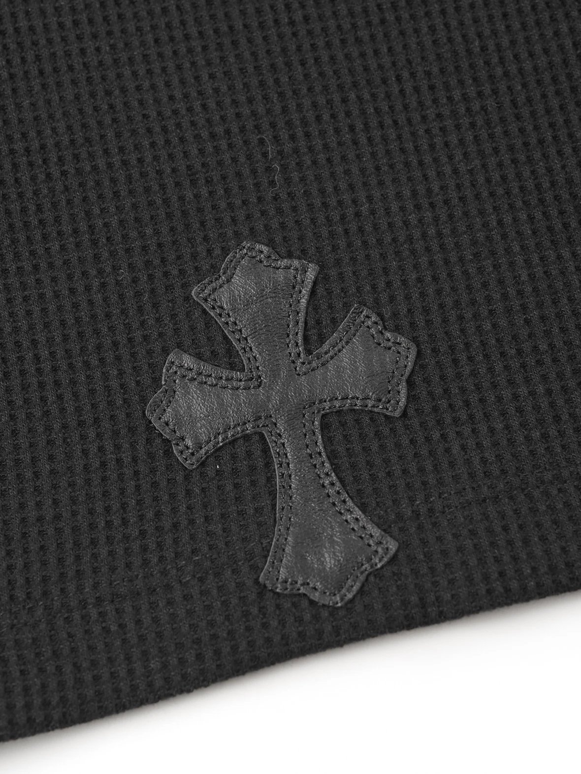 Item ID 8192 【 Pre-sale 15-20 Delivery within 1 day 】 Crow Heart Waffle Long Sleeve