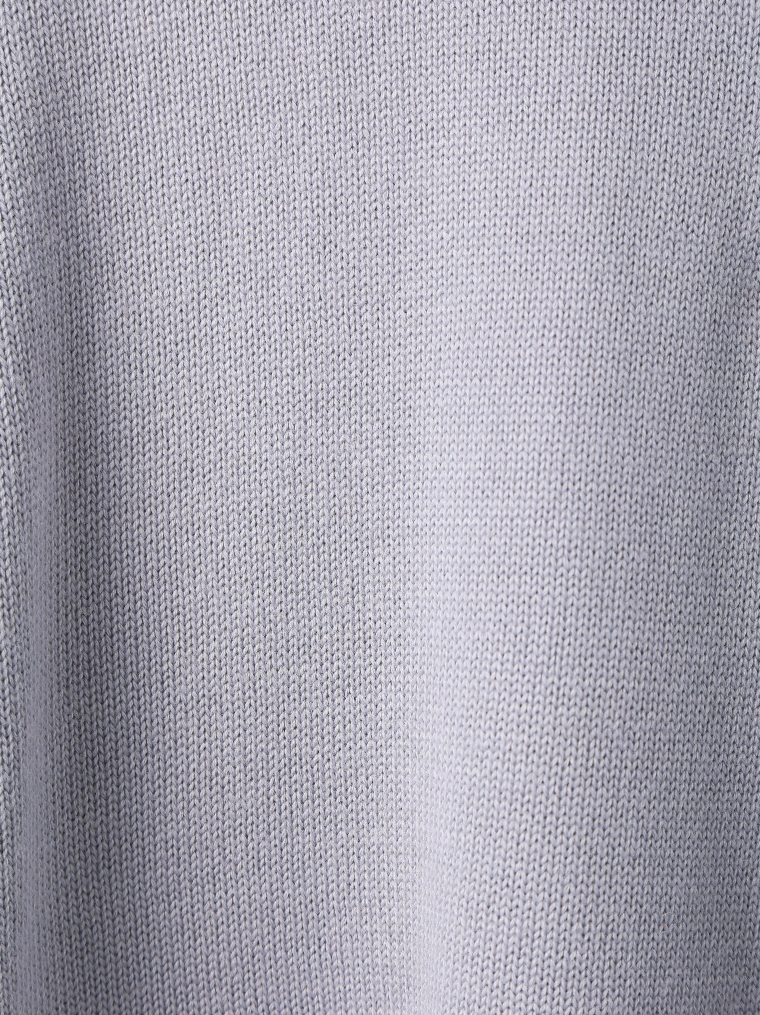 Item ID 8256 D10R-D Home -2024SS Wool Alpaca Wool Blended Round Neck Sweater - Stri