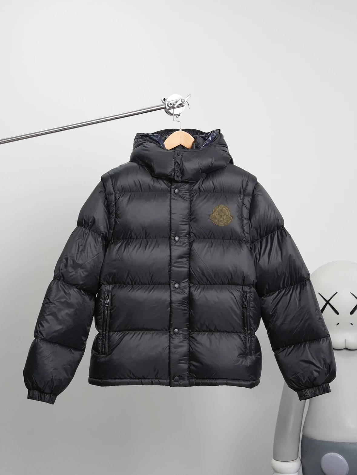 Item ID 8095 -Cyclone series - 2-in-1 detachable design goose down jacket “90 white