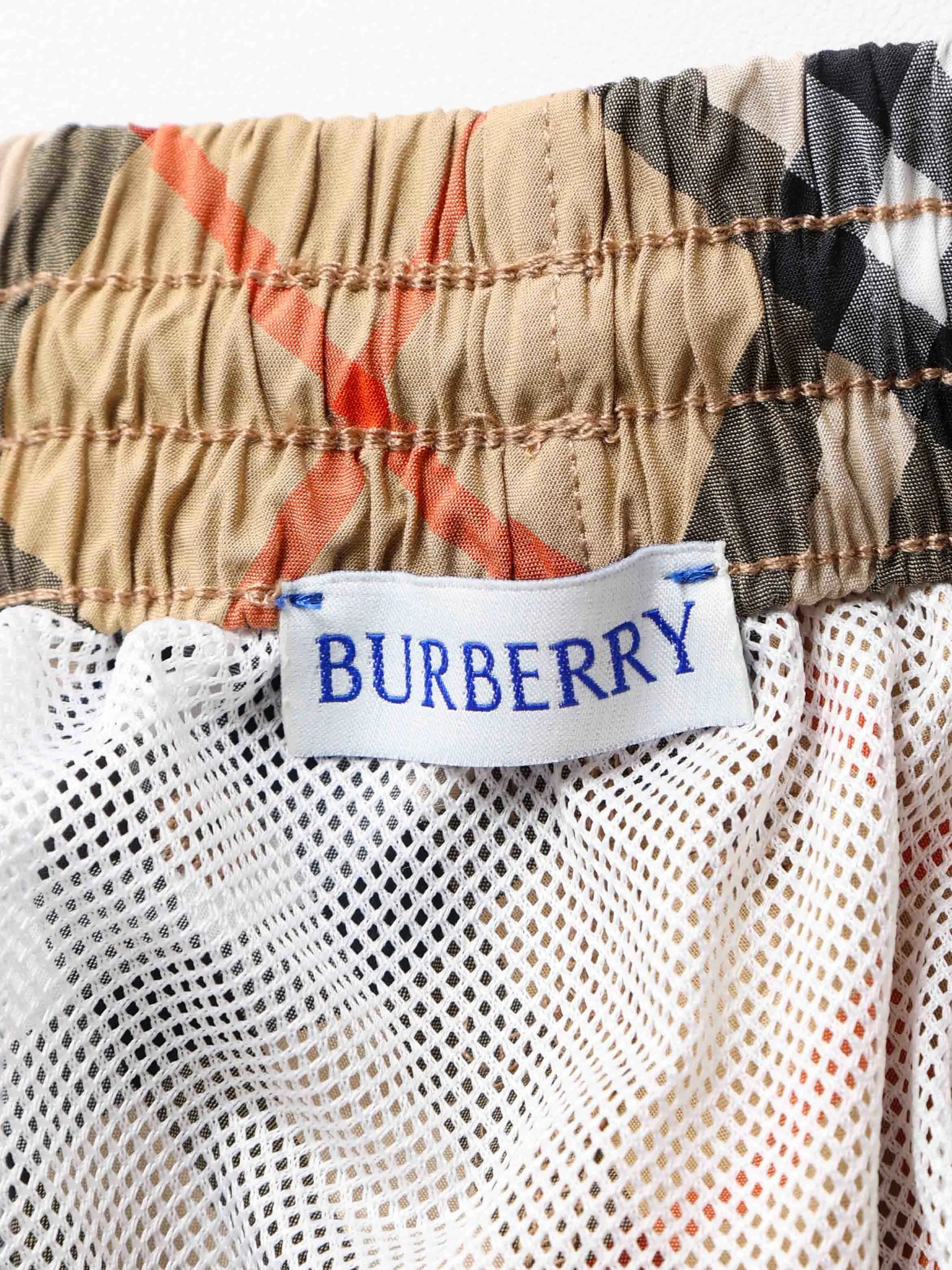 Item ID 8230 BBR Burberry - classic plaid shorts -“ Correct nylon fabric ”- Plaid a