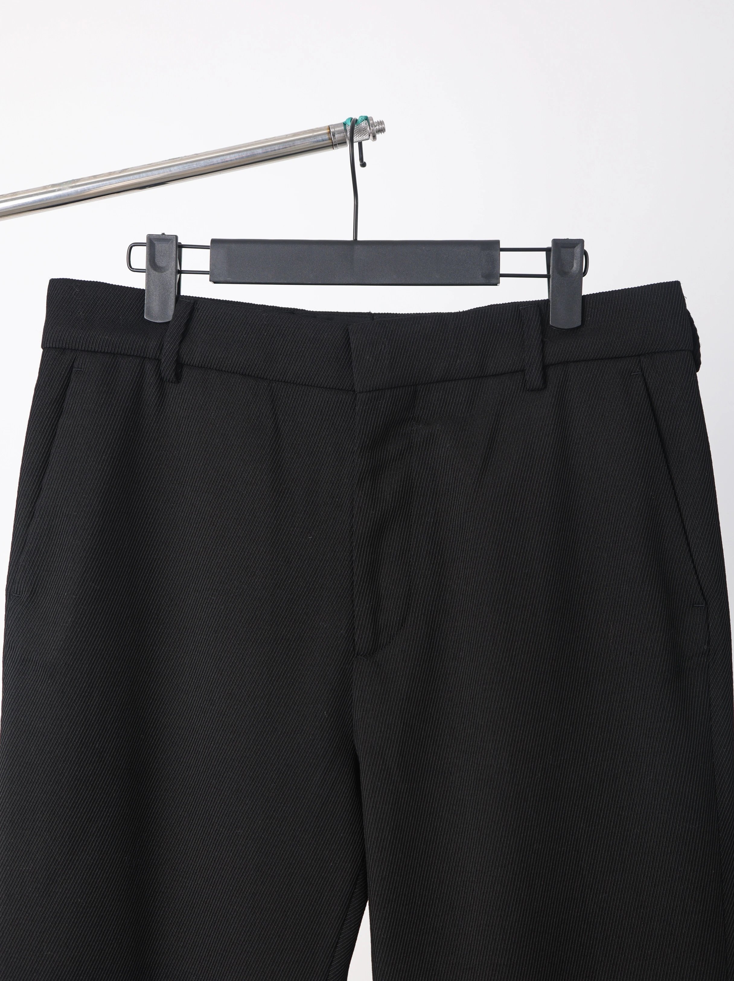 Item ID 8349 Haute Couture - Wang Jiaer Same Style - Wool Micro Pull Western Pants