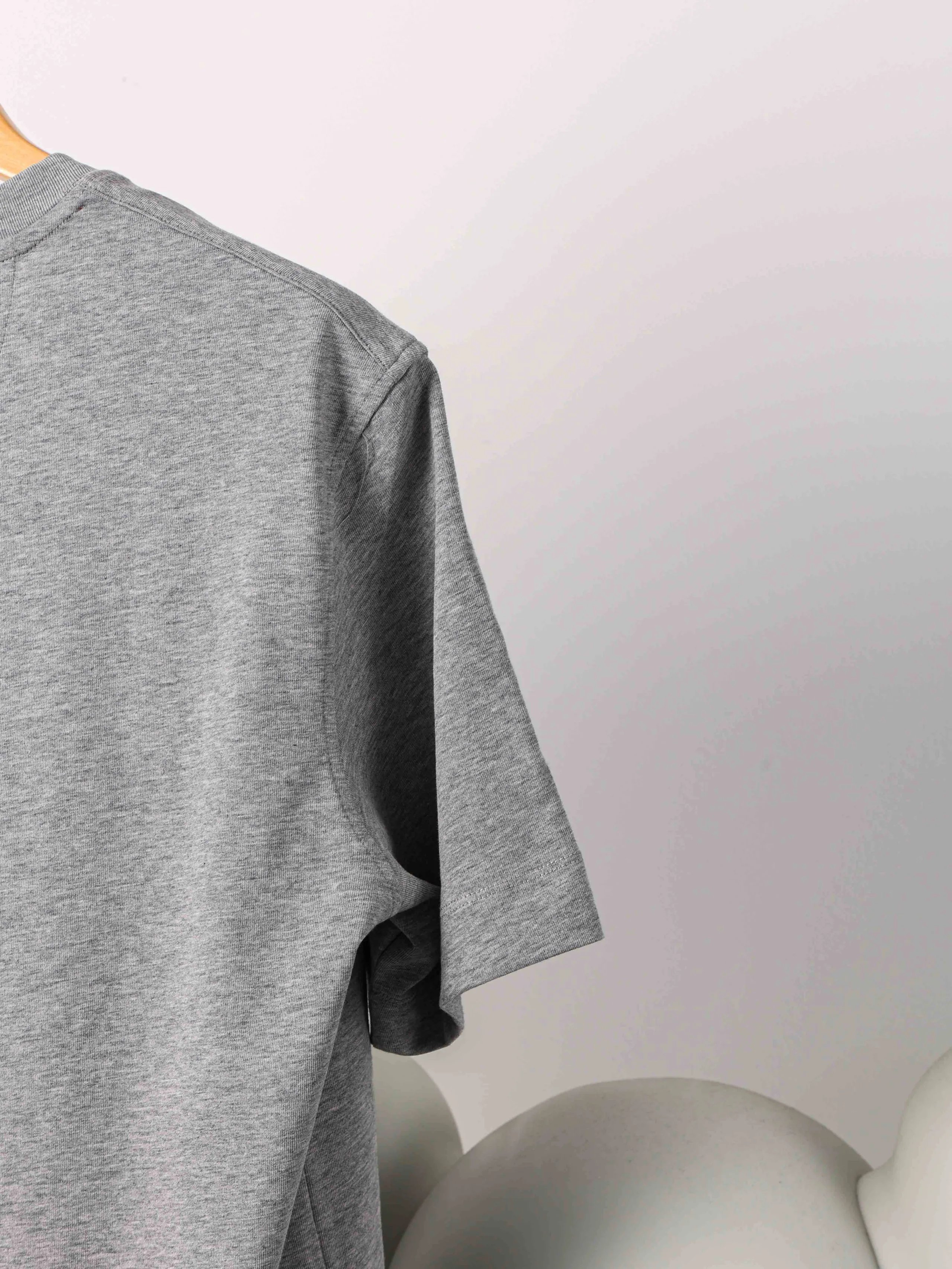 Item ID 8333 Zegna- Zegna -2024FW- Chest letter flocking heat transfer short sleeve