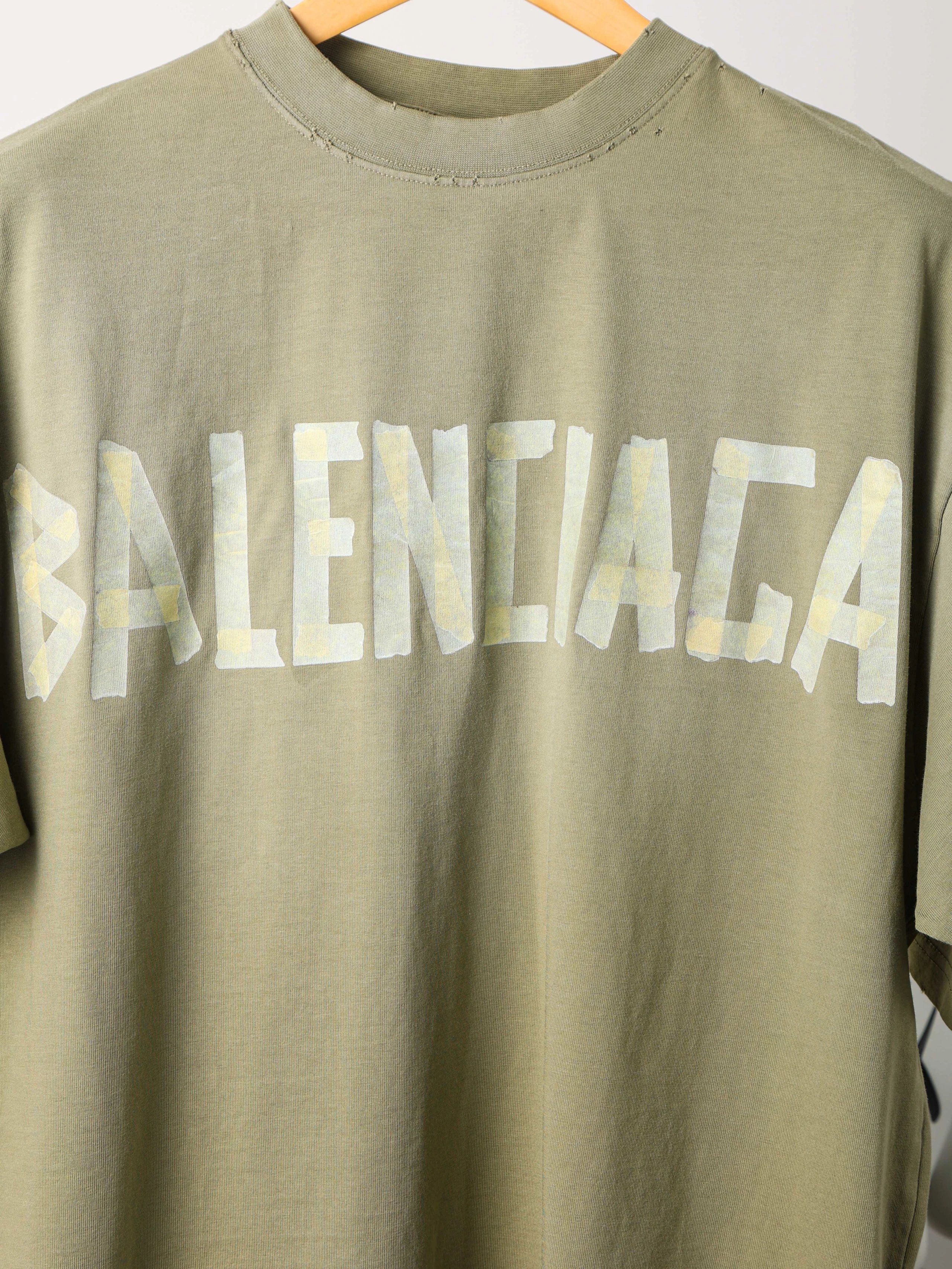 Item ID 8278 Balenc1aga - Paris-2023s - Pattern Paper Series Short Sleeves - Retro