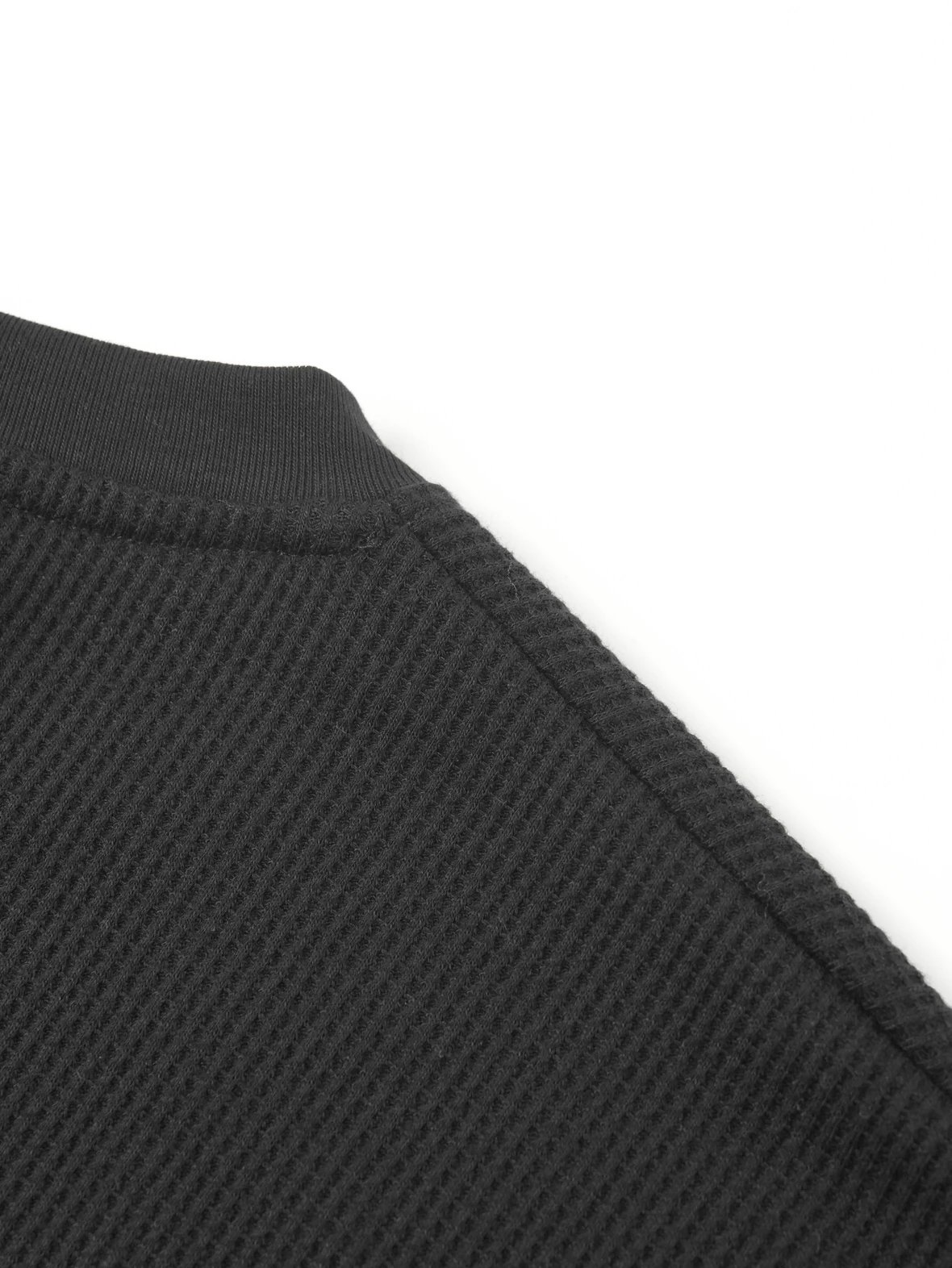 Item ID 8192 【 Pre-sale 15-20 Delivery within 1 day 】 Crow Heart Waffle Long Sleeve