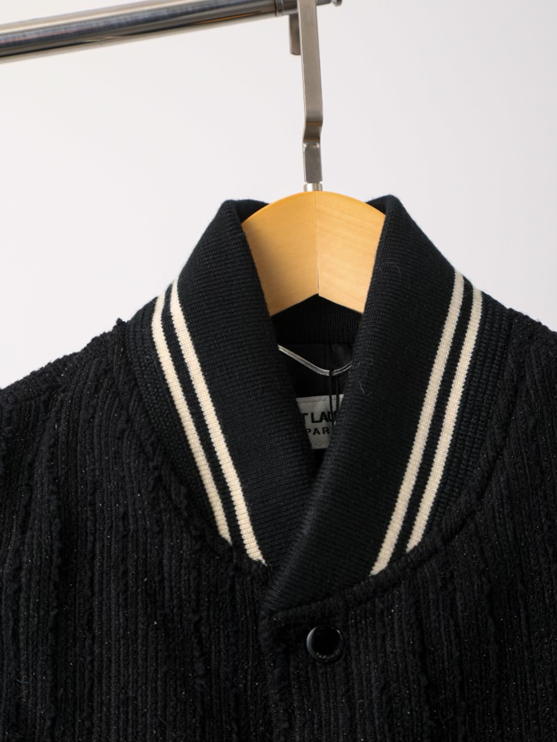 Item ID 8066 Yevs-Saint-Laurent-SLP-x-KITH- Yves Saint Laurent co-branded wool twee