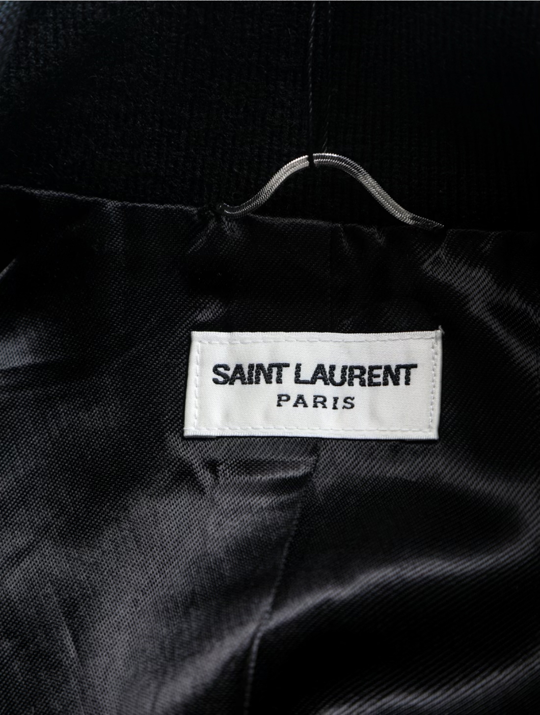 Item ID 8066 Yevs-Saint-Laurent-SLP-x-KITH- Yves Saint Laurent co-branded wool twee