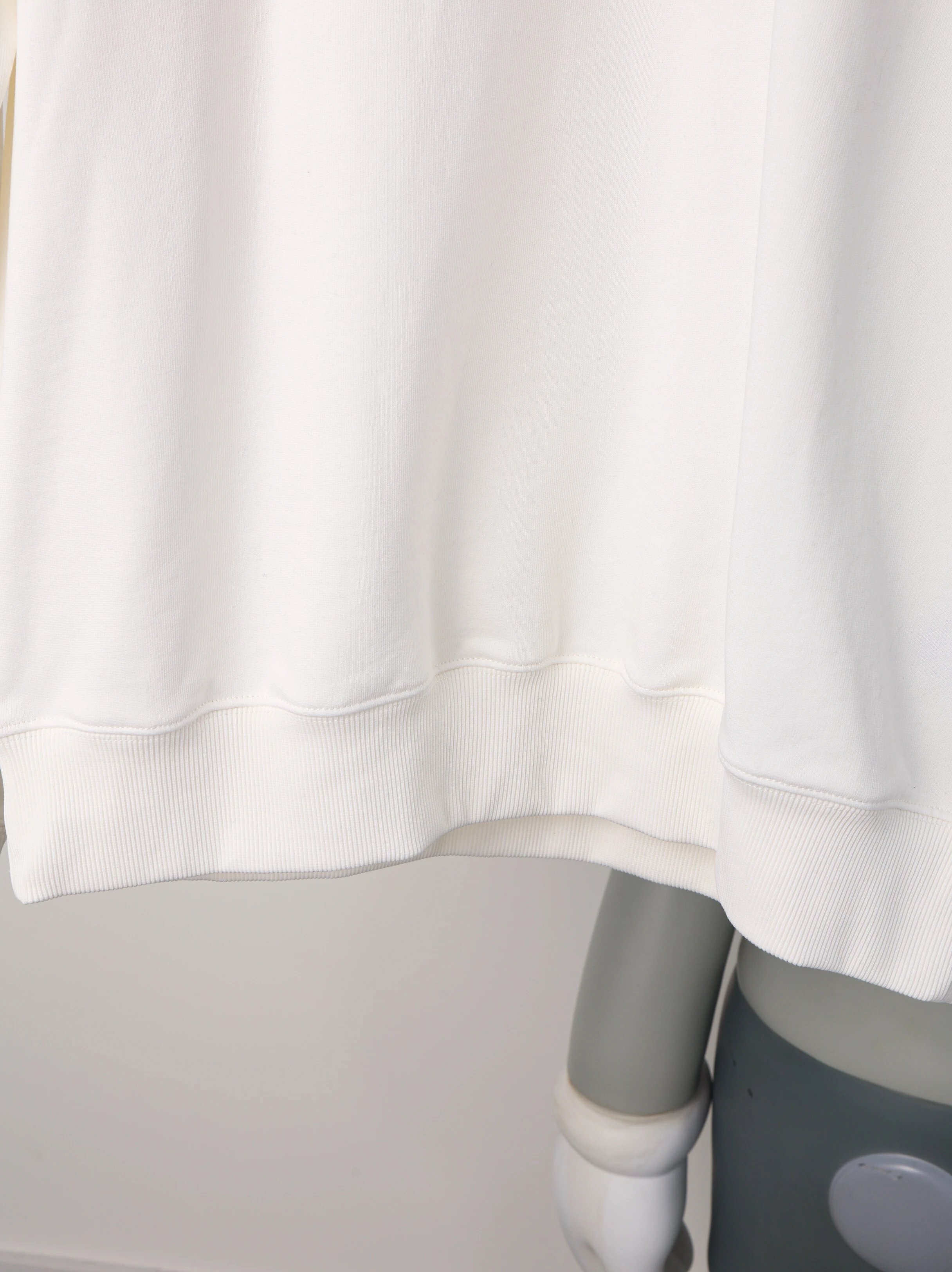 Item ID 8178 D10R- Dior -2024ss- half zip lapel sweatshirt - Simple design - Small