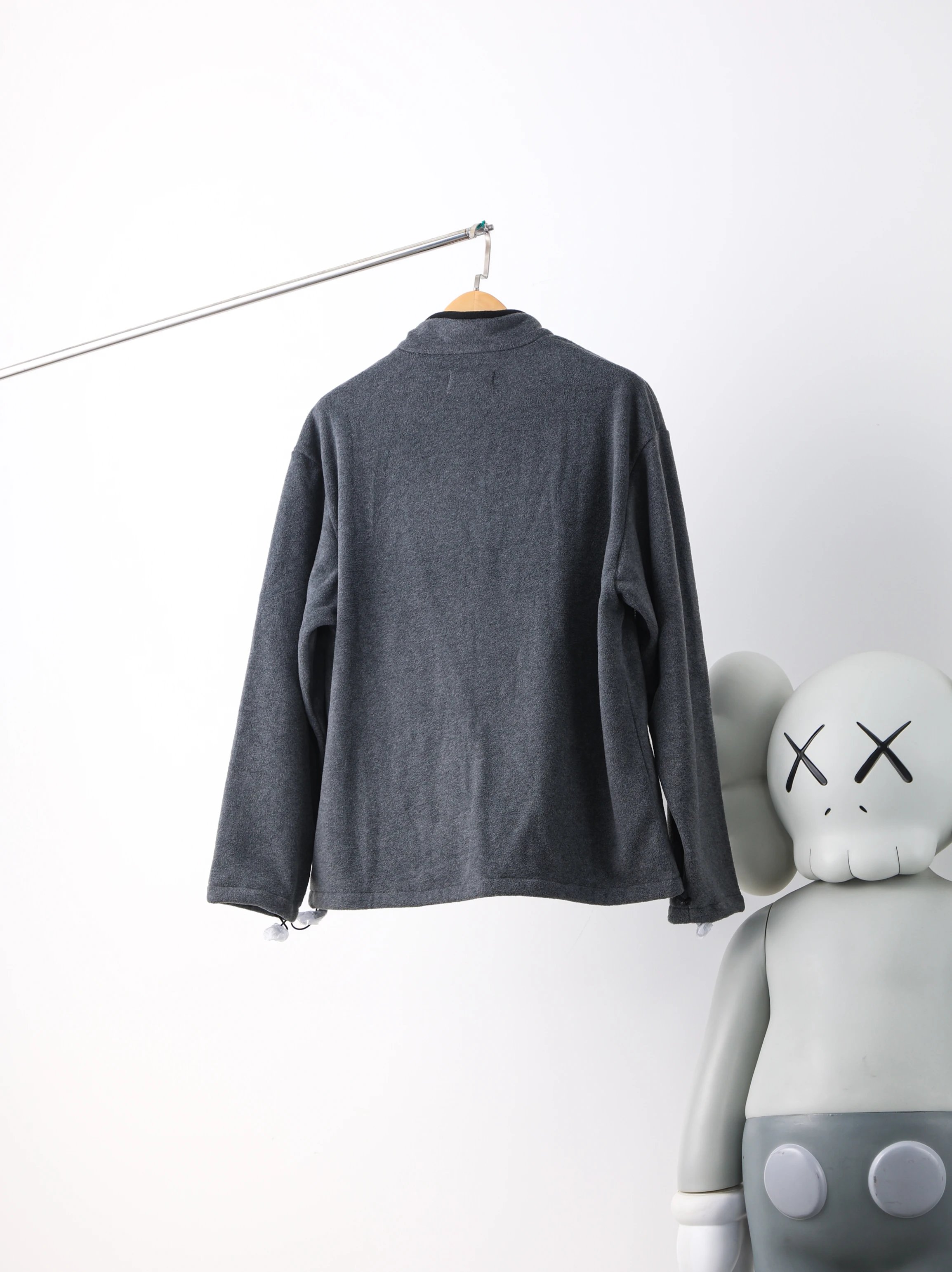 Item ID 8041 M1uMiu-2024-ss-fleece zipper jacket - Classic small label embroidered