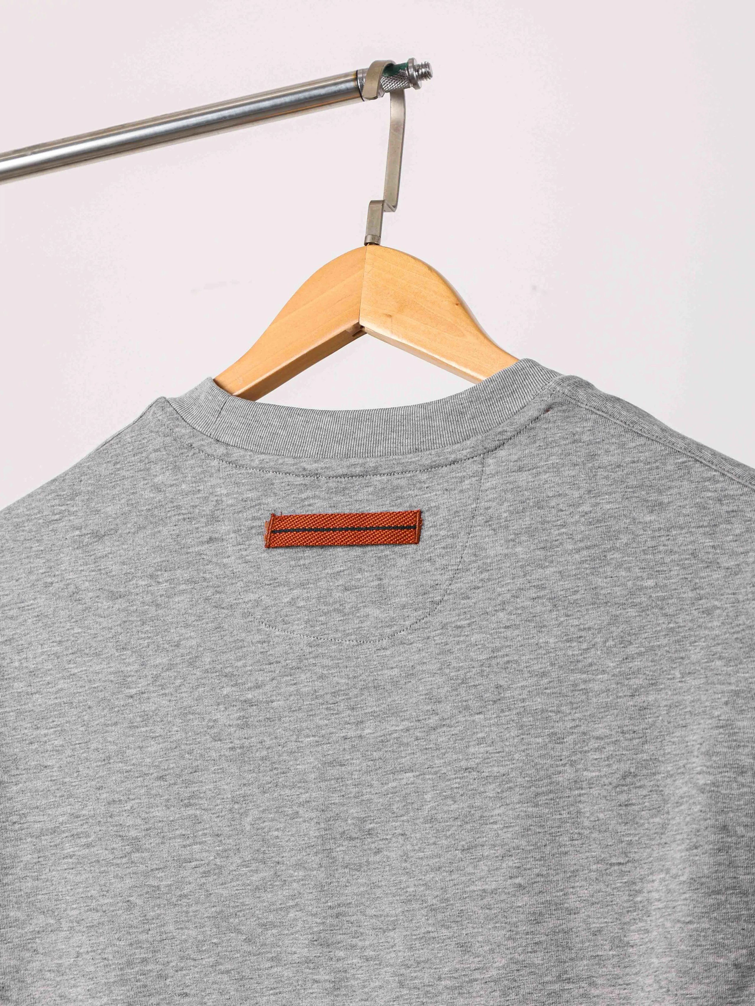 Item ID 8333 Zegna- Zegna -2024FW- Chest letter flocking heat transfer short sleeve