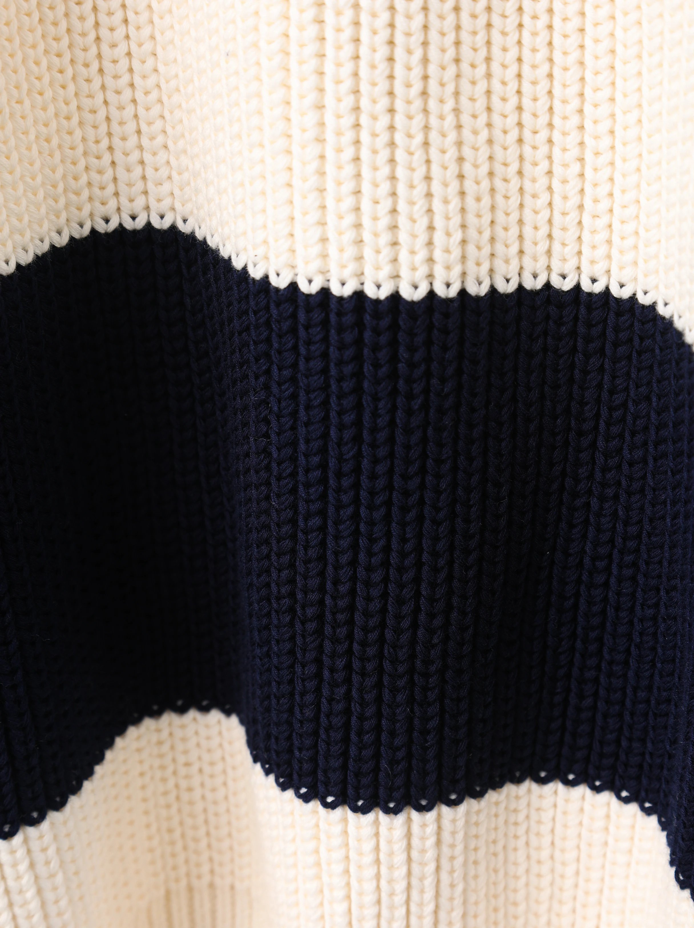 Item ID 8254 CEL1NE- Celine -2024ss- striped jacquard letter sweater - knitted loos