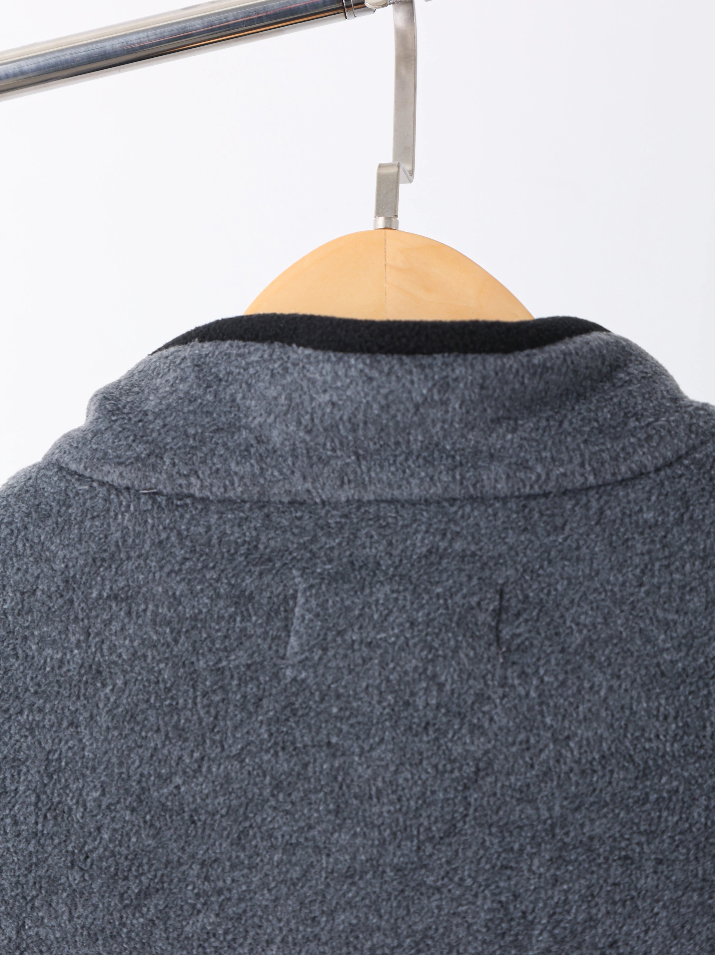 Item ID 8041 M1uMiu-2024-ss-fleece zipper jacket - Classic small label embroidered