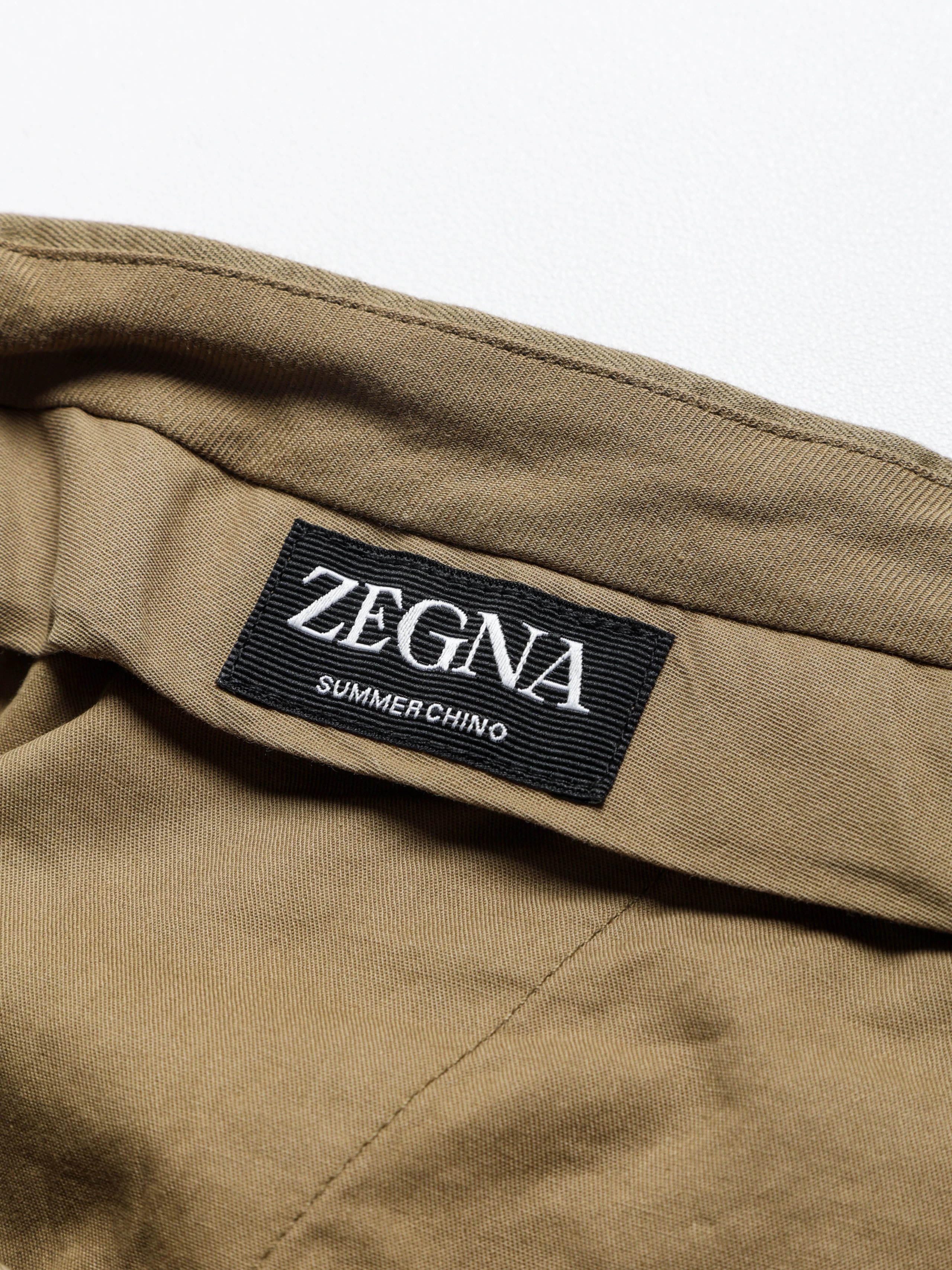 Item ID 8245 Zegna Zegna 2022ss - Medium waist fine spun linen shorts - Old money s