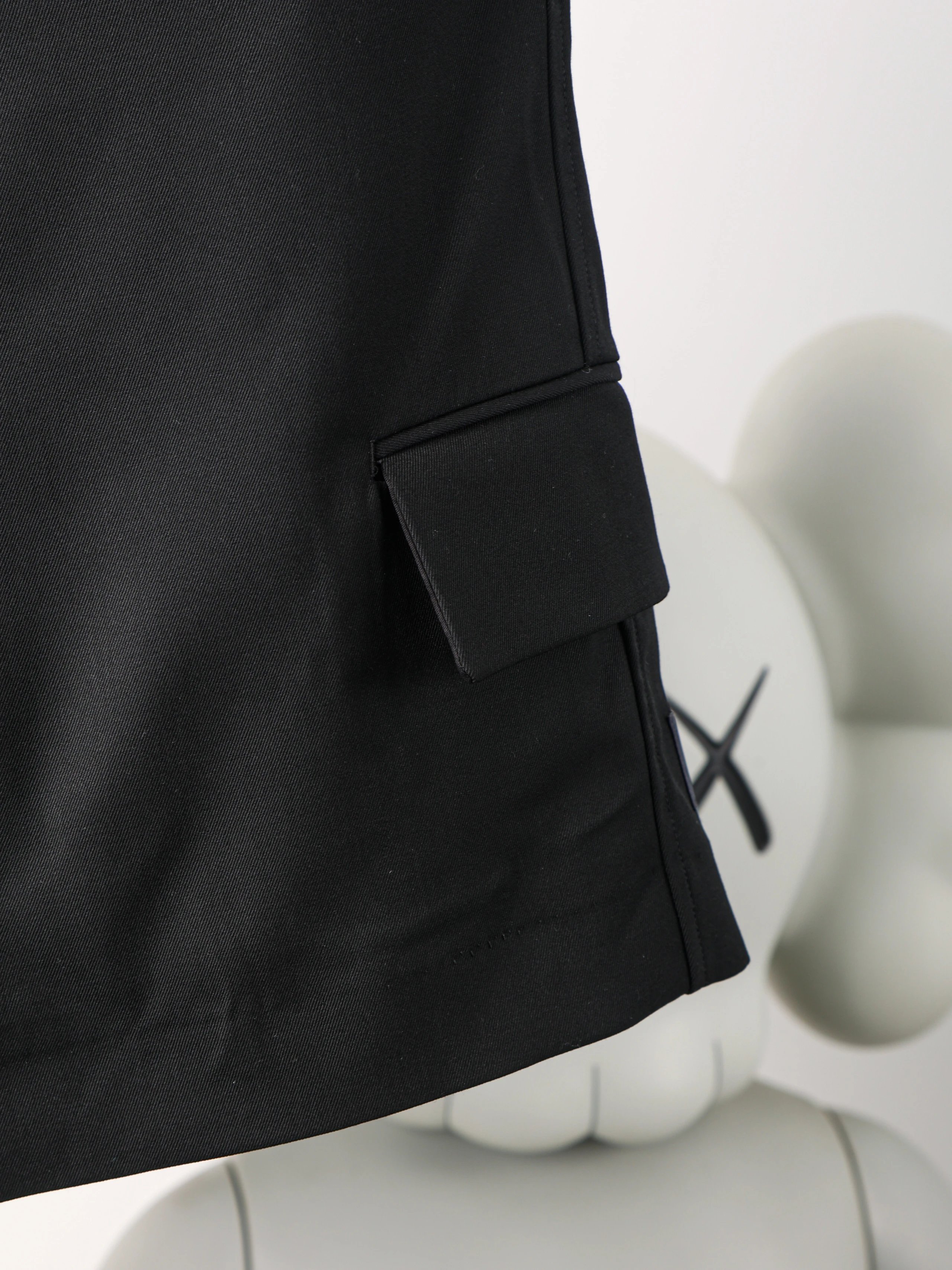 Item ID 8238 Haute Couture -2025SS High cut Pocket Pants - Fully Bonded High cut Le