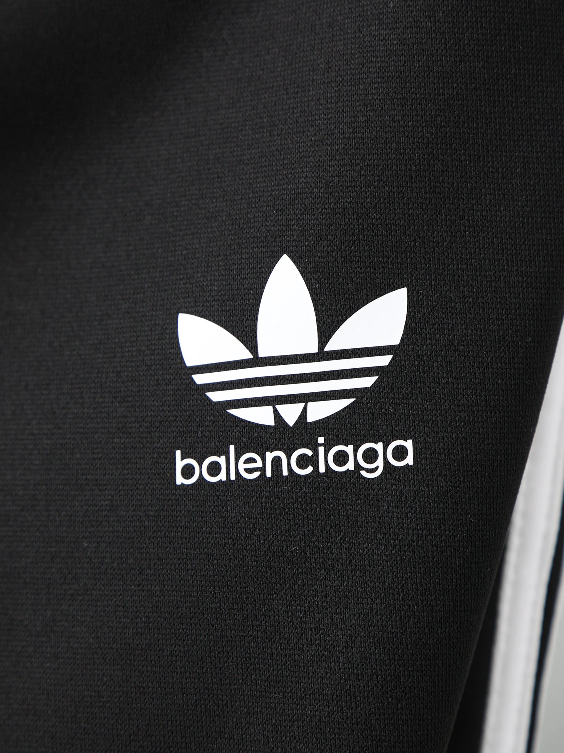 Item ID 8344 Balenci@ga-x-Adid@s- Paris clover joint brand - Sports wide leg trouse