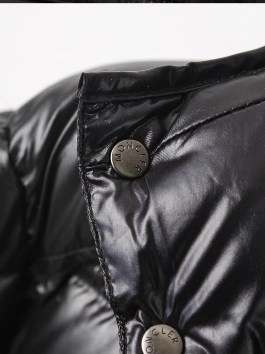 Item ID 8123 M0NCLER - Mound Mouth - Maya Maire Series -90 Velvet Making - Hooded B