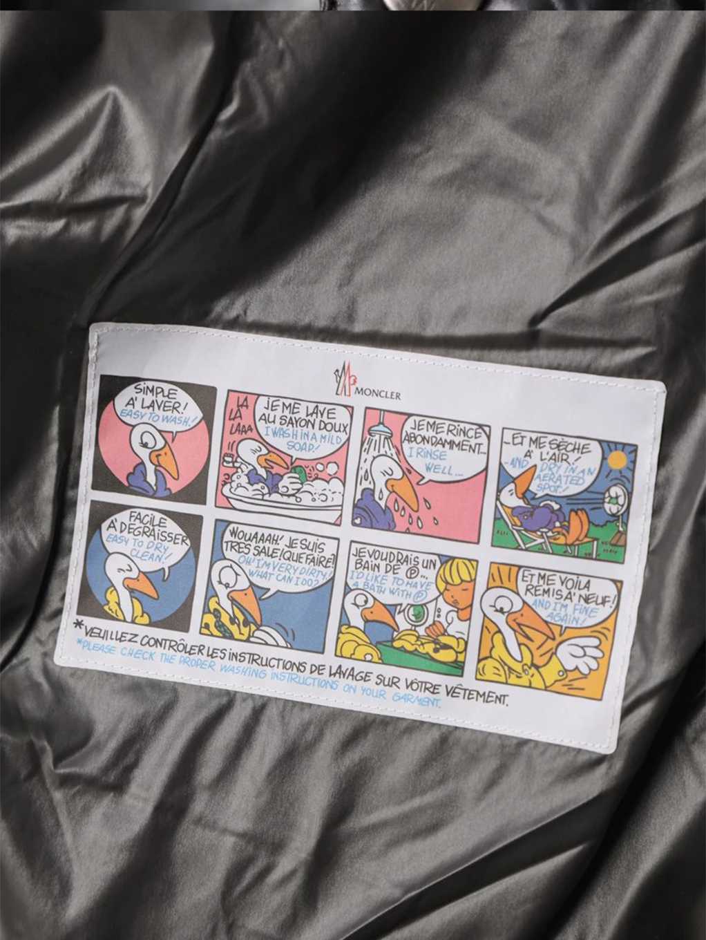 Item ID 8123 M0NCLER - Mound Mouth - Maya Maire Series -90 Velvet Making - Hooded B