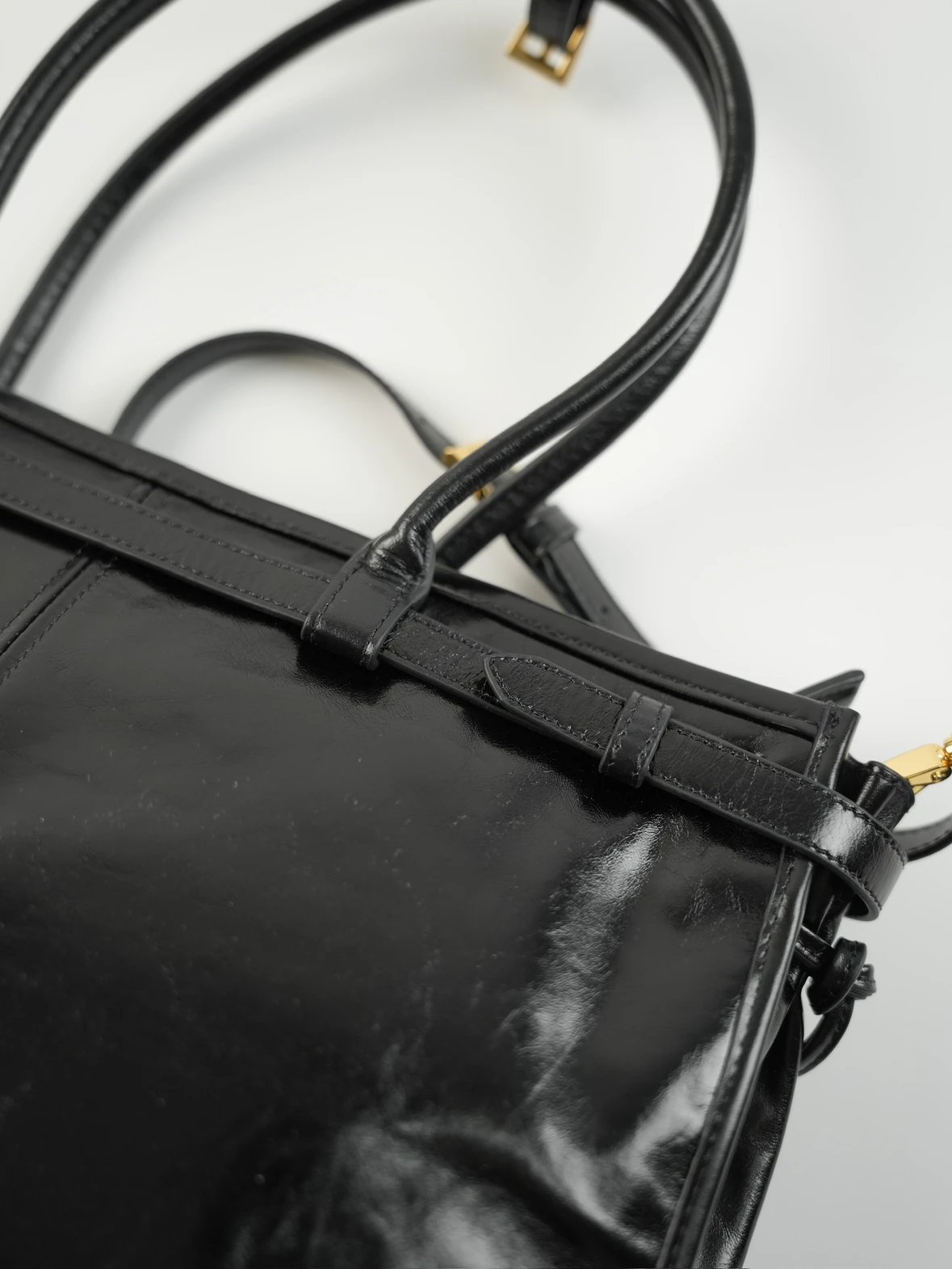 Item ID 8419 -Bonnie soft lux series _Imported Oil Wax Calf Leather_ - Removable an