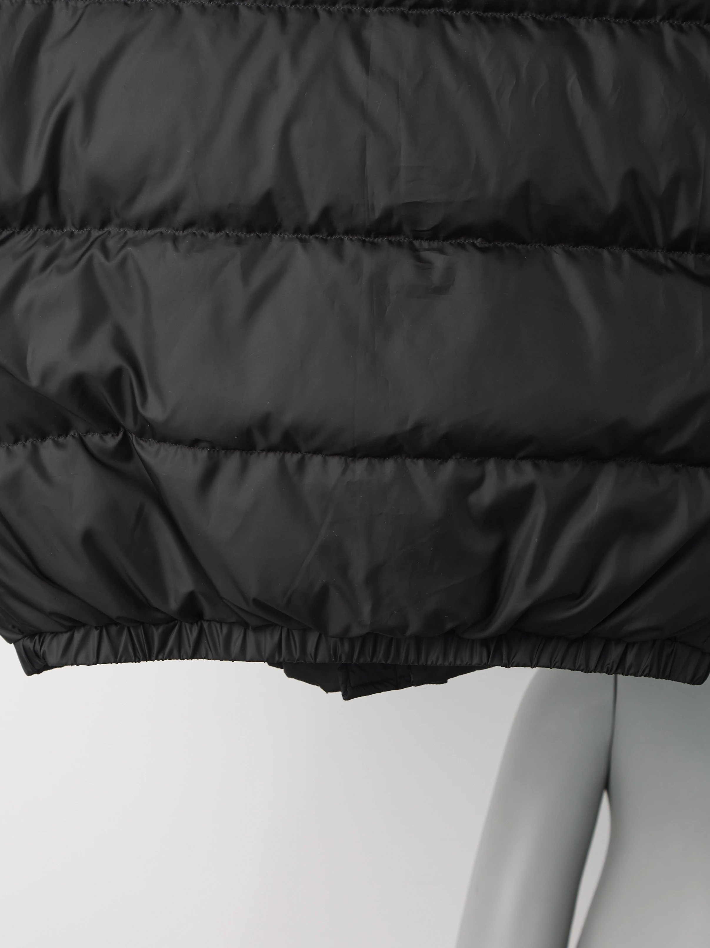 Item ID 8130 McQueen-2023FW - Stand up Down Jacket - Back Collar with Inked Letter