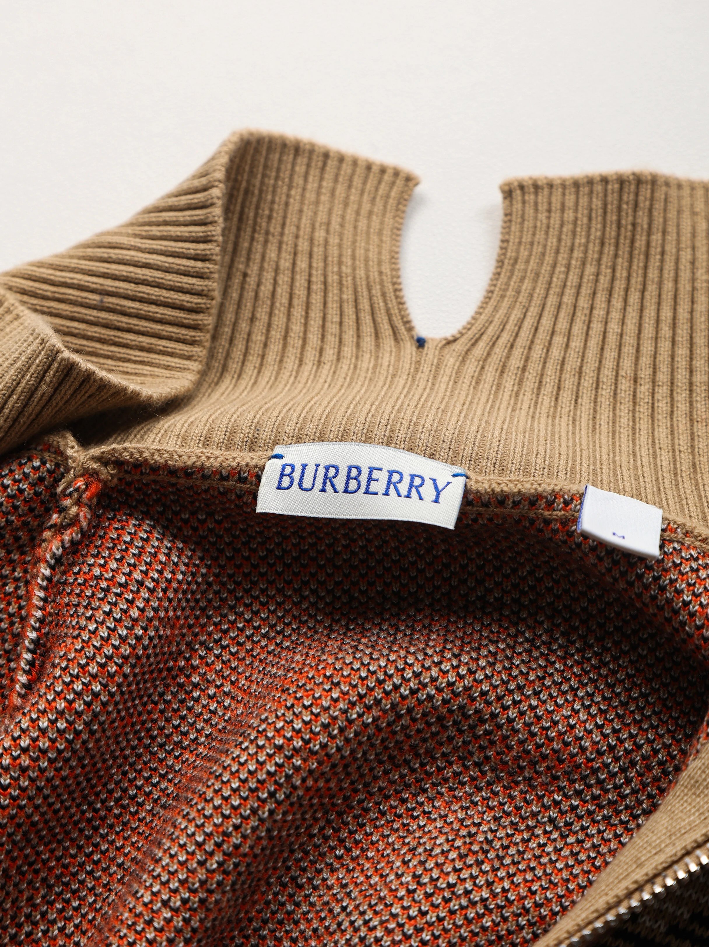 Item ID 8022 Burberr-BBR-2024ss- Classic cross diagonal pattern series - wool coat