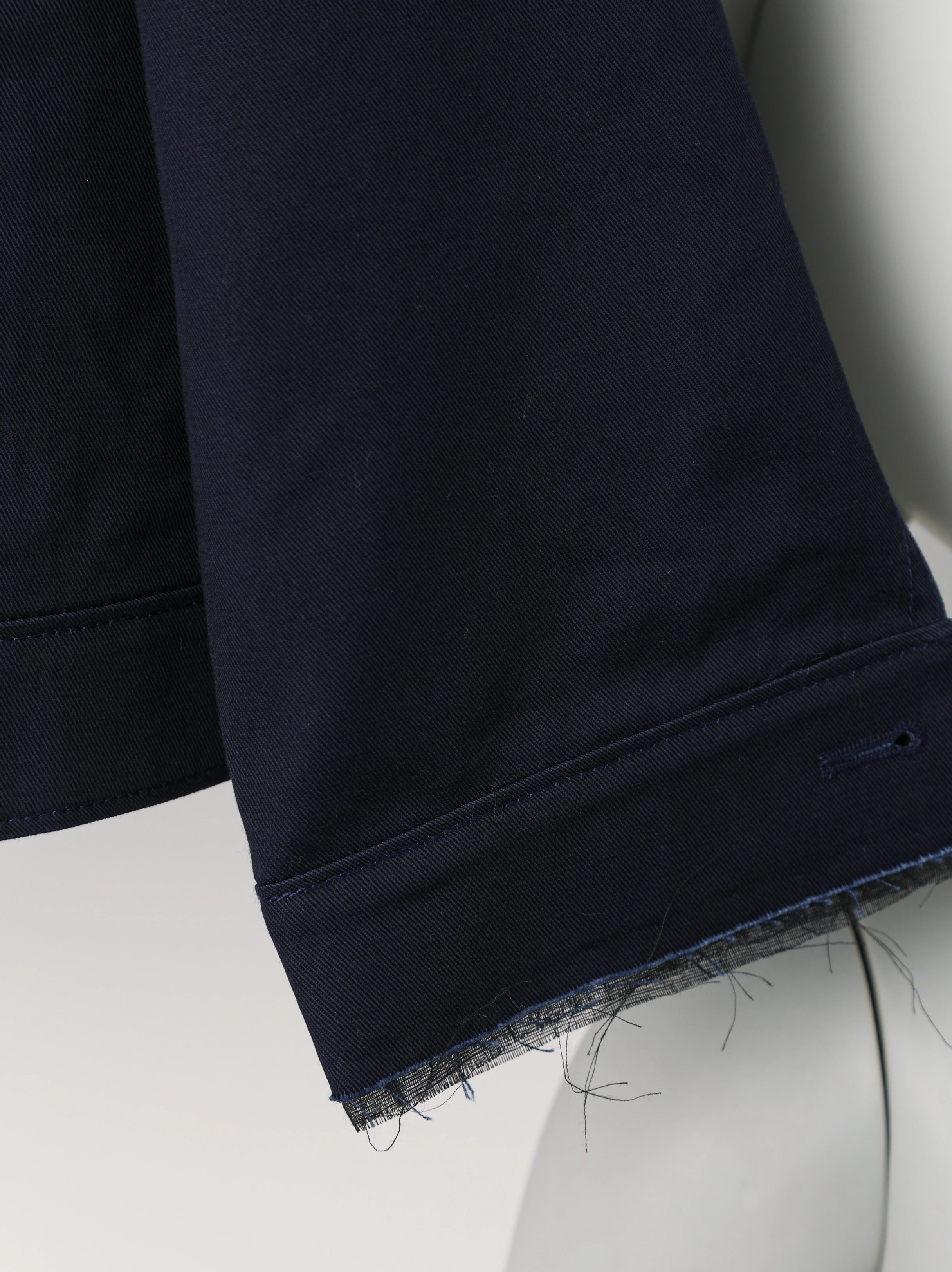 Item ID 8046 MiuM1u-Miu-2024-ss-workwear pocket design - retro style lapel breasted