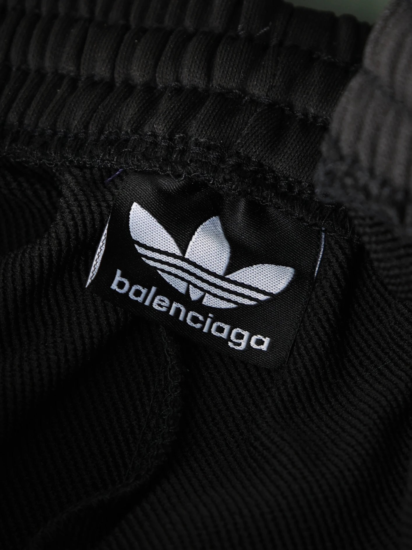 Item ID 8344 Balenci@ga-x-Adid@s- Paris clover joint brand - Sports wide leg trouse