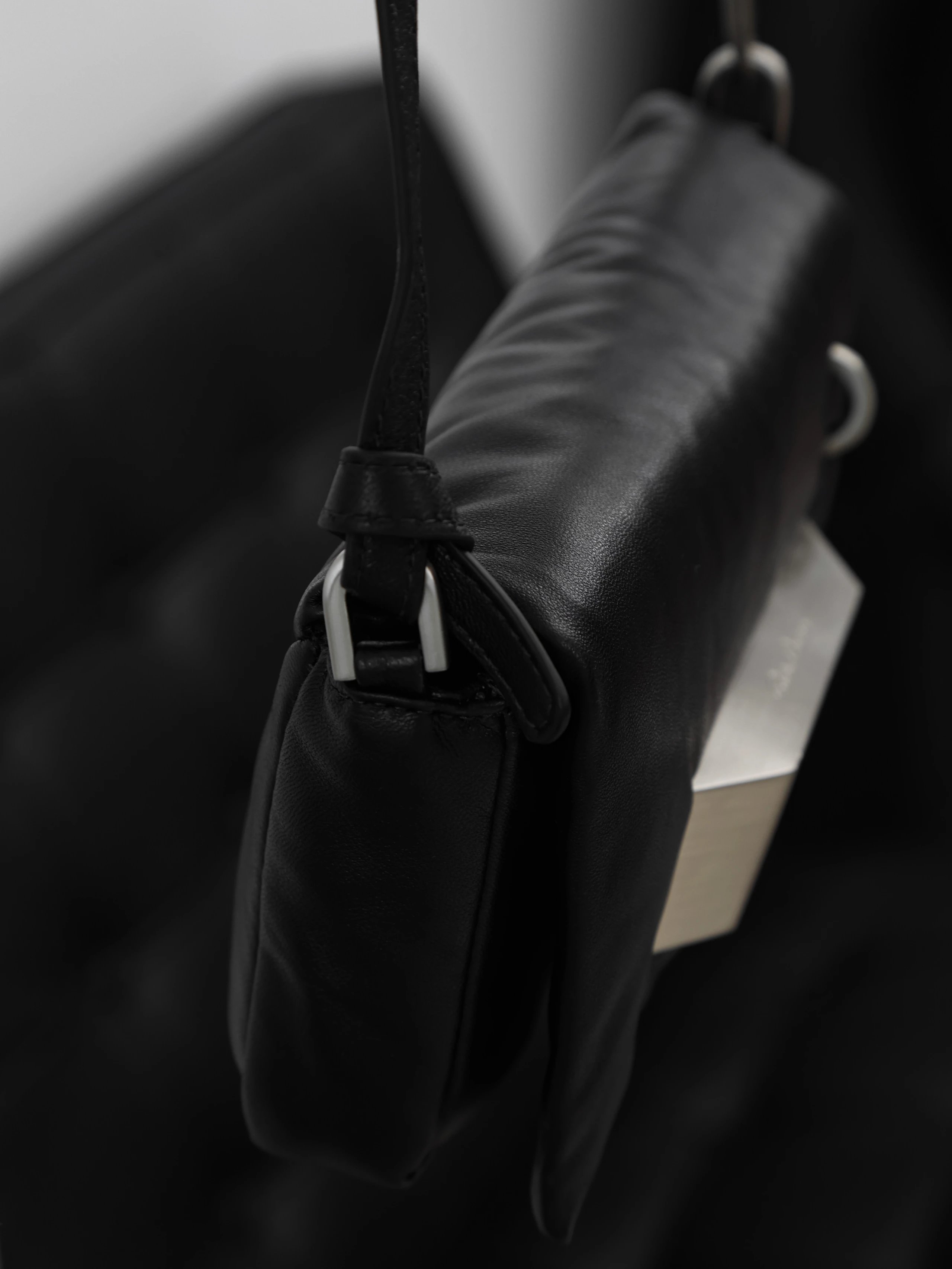 Item ID 8508 Rick owens Ro Cloud Bag - Sheepskin Material - Flip Shoulder Bag - Lar