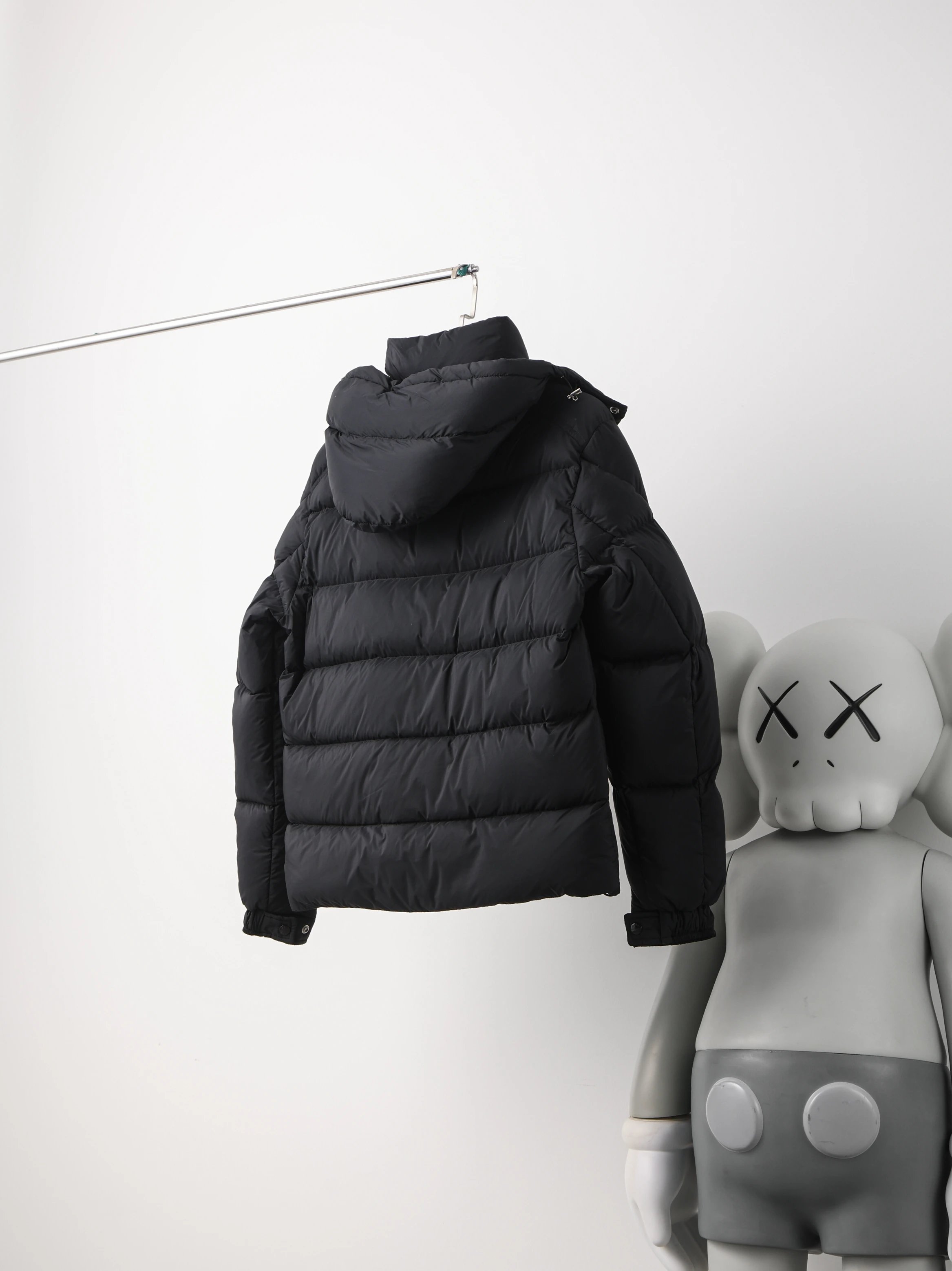 Item ID 8123 M0NCLER - Mound Mouth - Maya Maire Series -90 Velvet Making - Hooded B