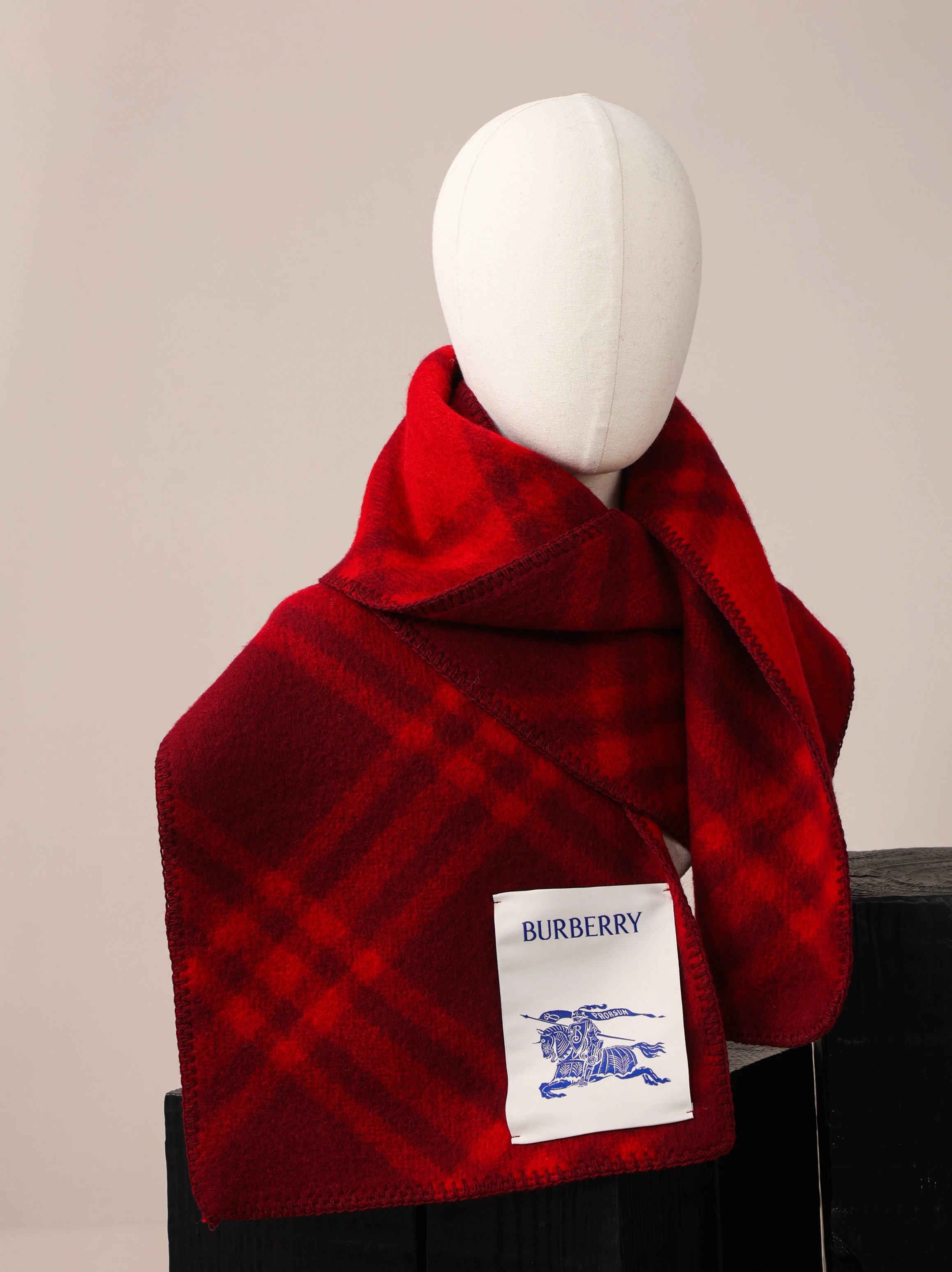 Item ID 8526 Burberr＊-BBR-2024FW New style - twill wool scarf -100% Australian wool