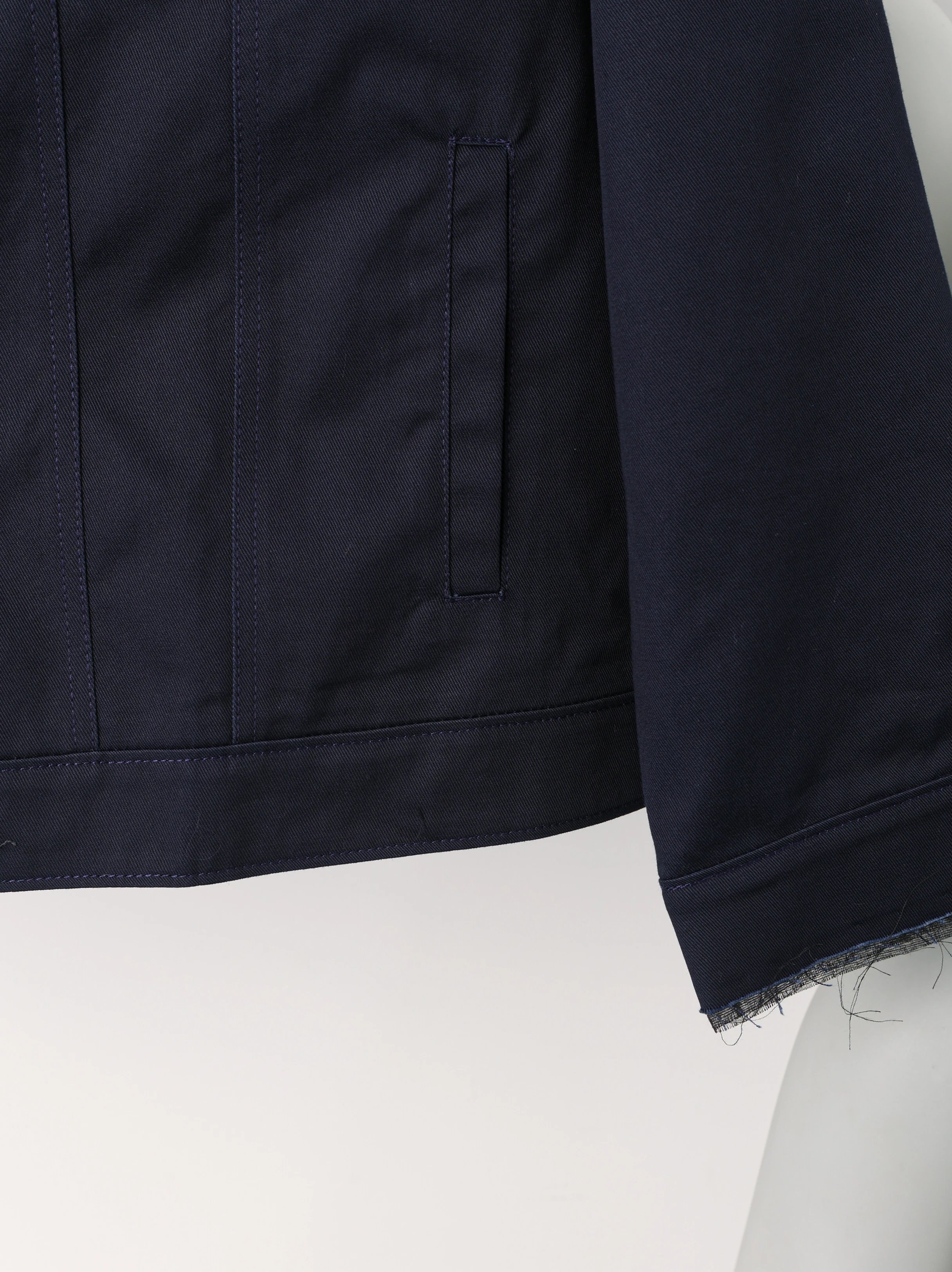 Item ID 8046 MiuM1u-Miu-2024-ss-workwear pocket design - retro style lapel breasted