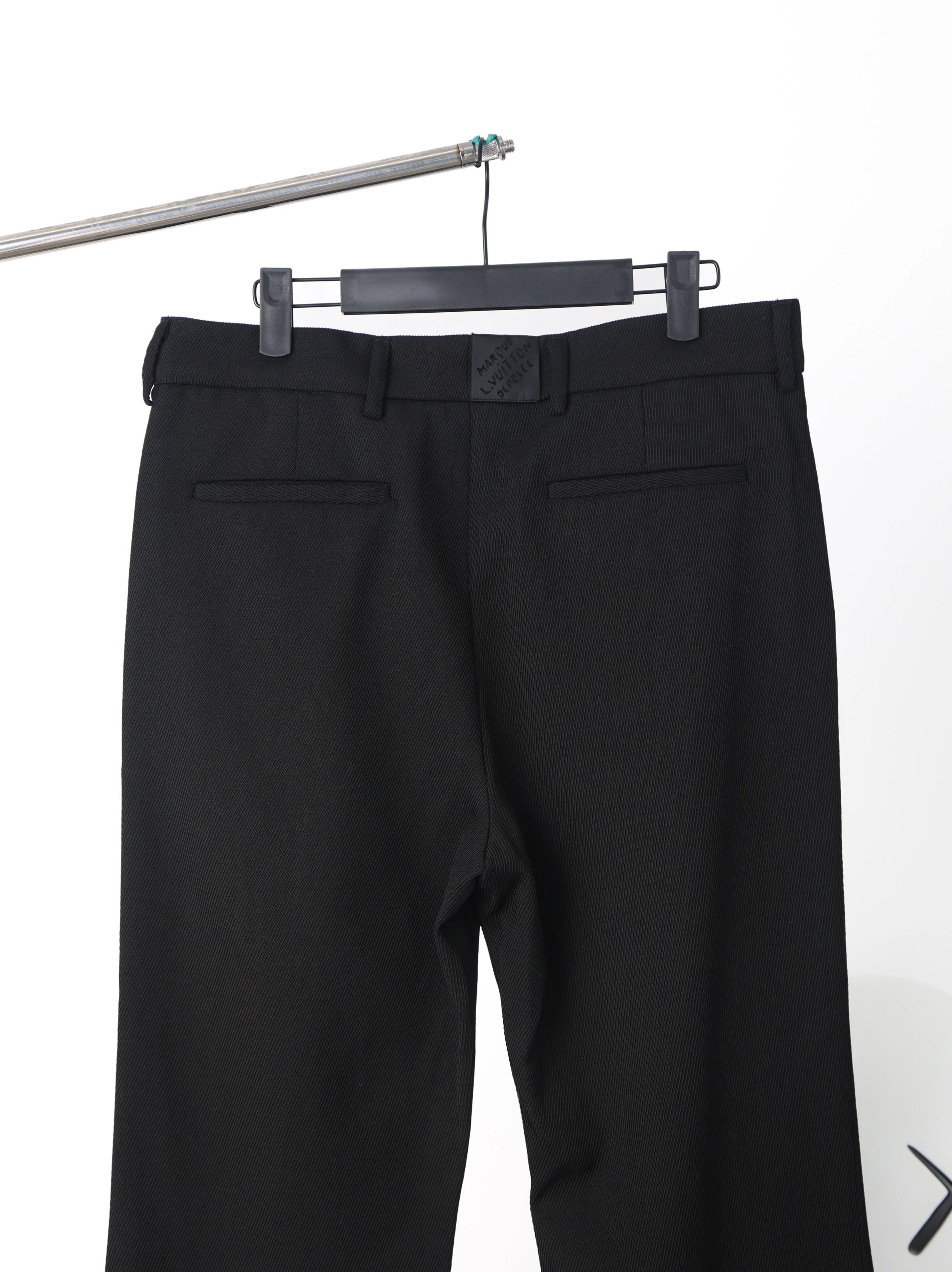 Item ID 8349 Haute Couture - Wang Jiaer Same Style - Wool Micro Pull Western Pants