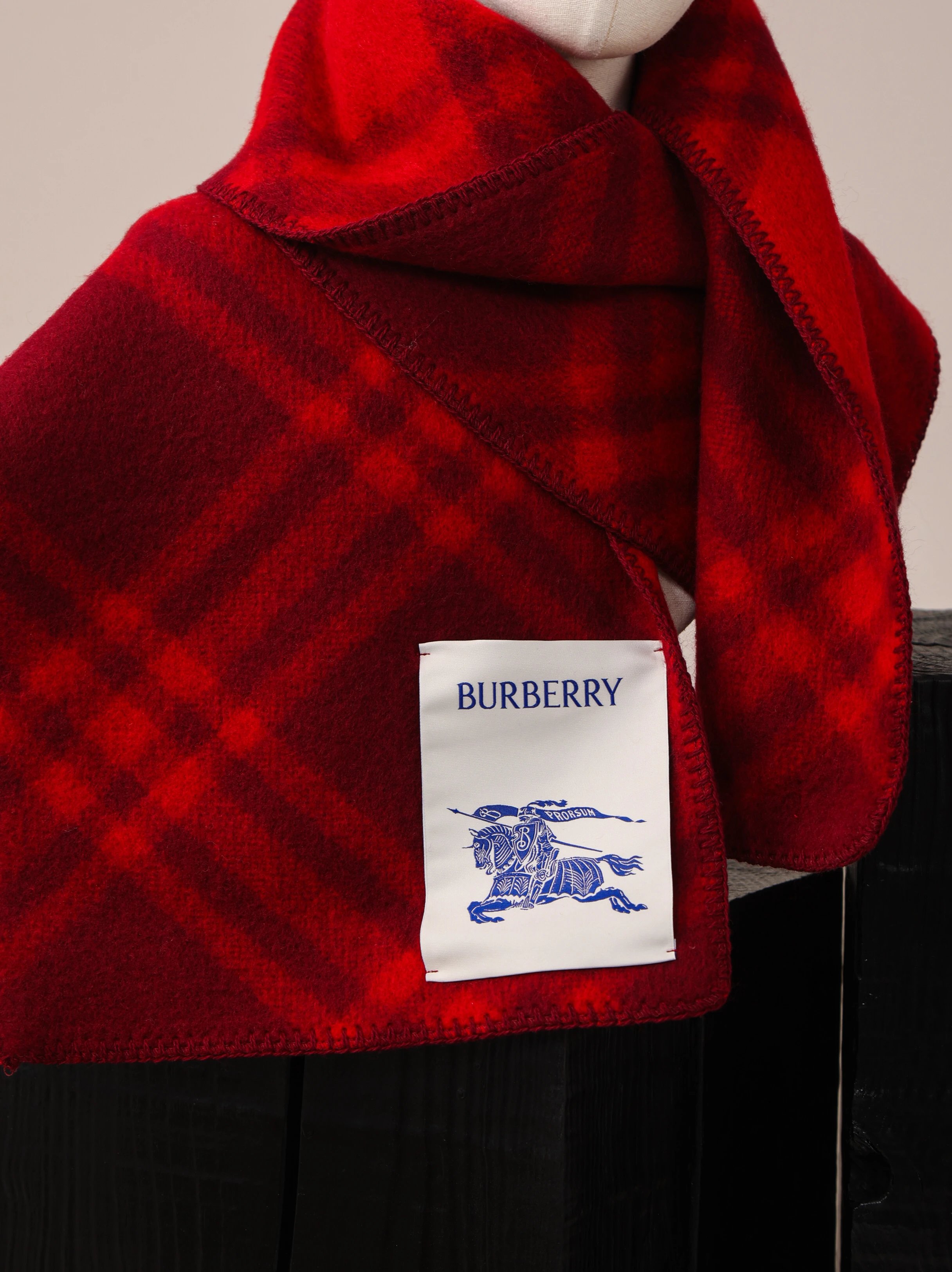 Item ID 8526 Burberr＊-BBR-2024FW New style - twill wool scarf -100% Australian wool