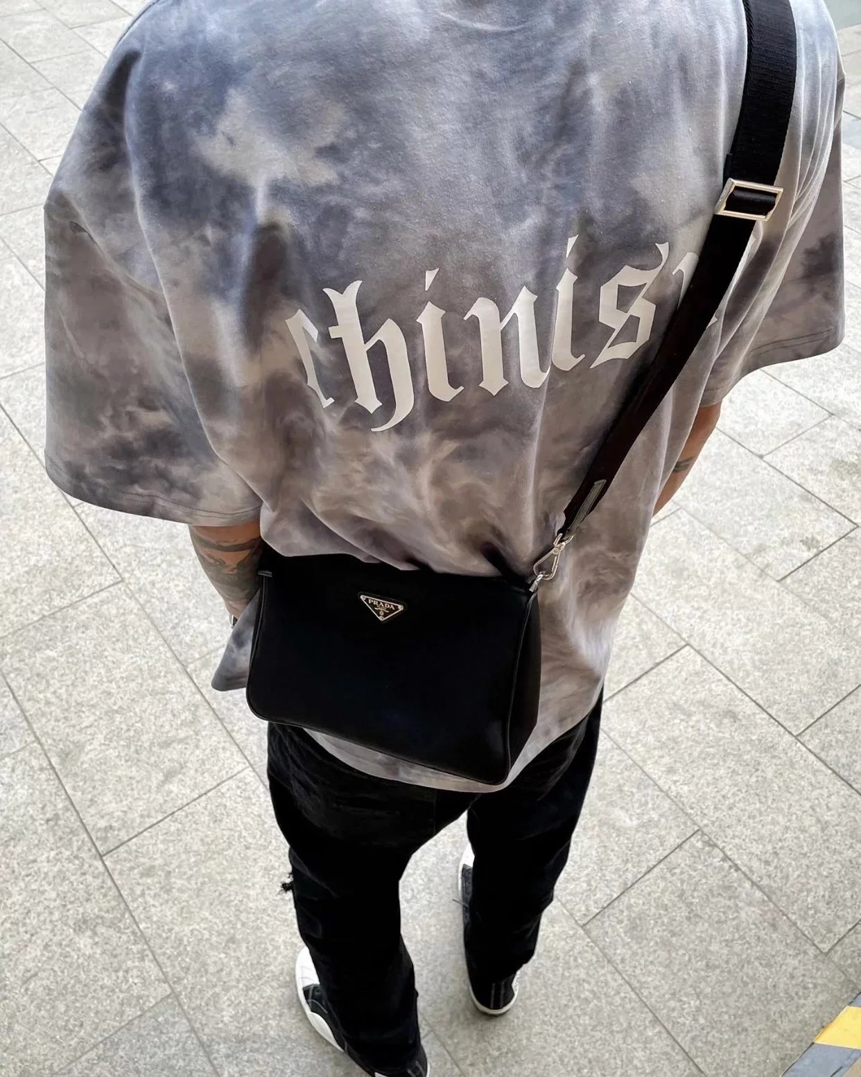 Item ID 8503 Original WG Steel Model Prada - Three in One Shoulder Bag Re Nylon Rec