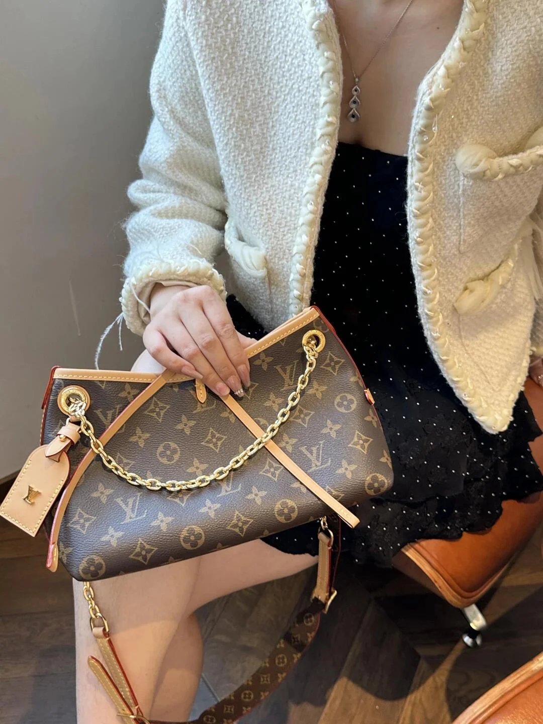 Item ID 8435 Advanced Customization -2022ss Monogram Vintage Series - Carryall BB C