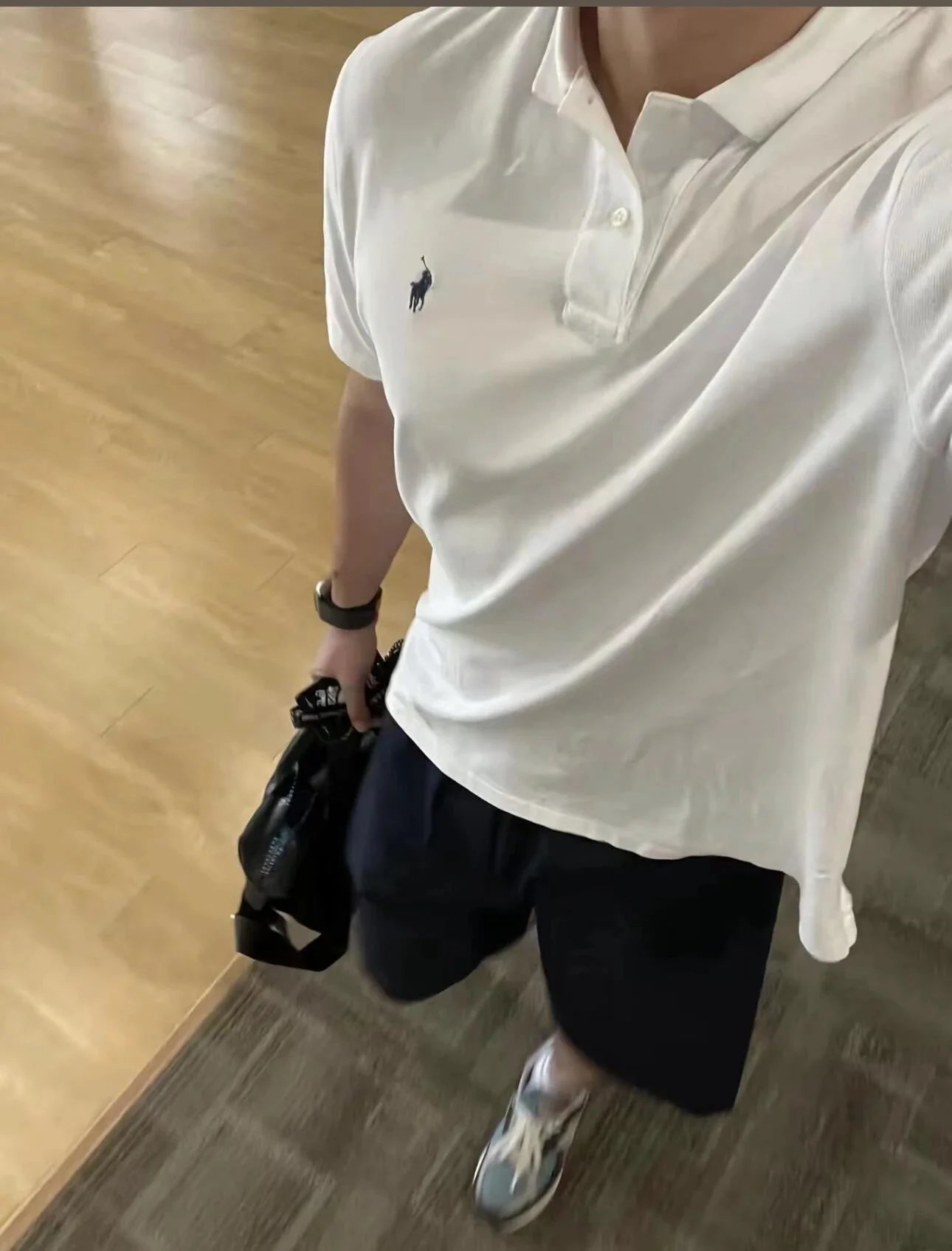 Item ID 8330 Ralph Lauren-2024FW - Classic Pony Embroidered Polo Shirt - Grey Label