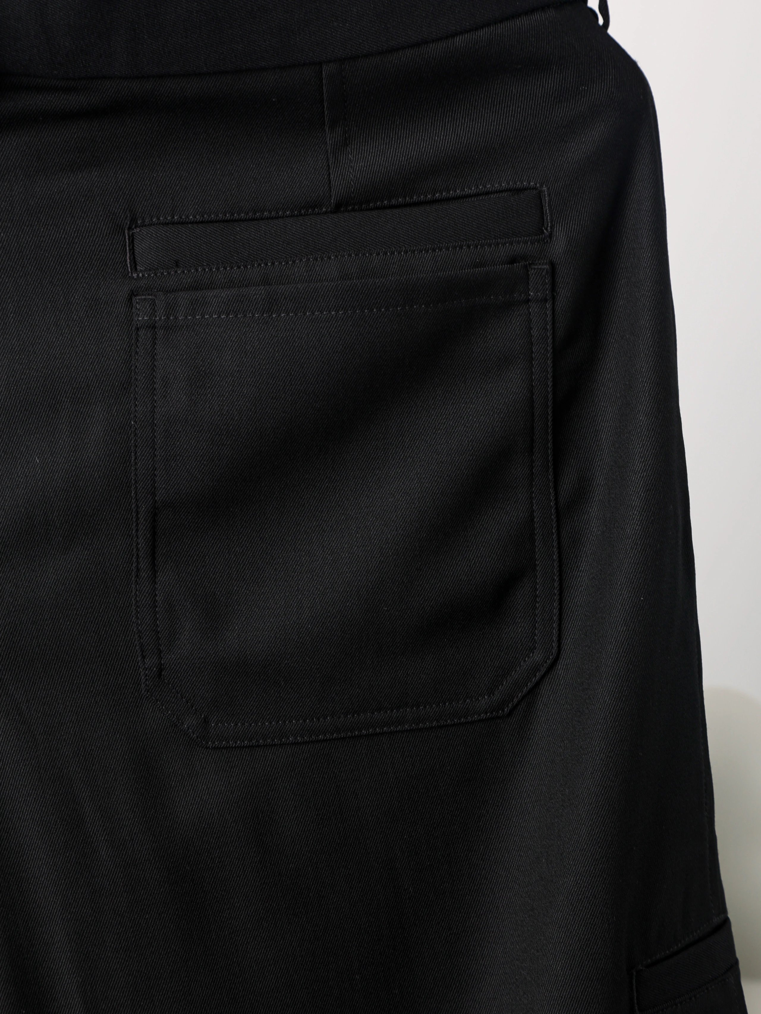 Item ID 8238 Haute Couture -2025SS High cut Pocket Pants - Fully Bonded High cut Le