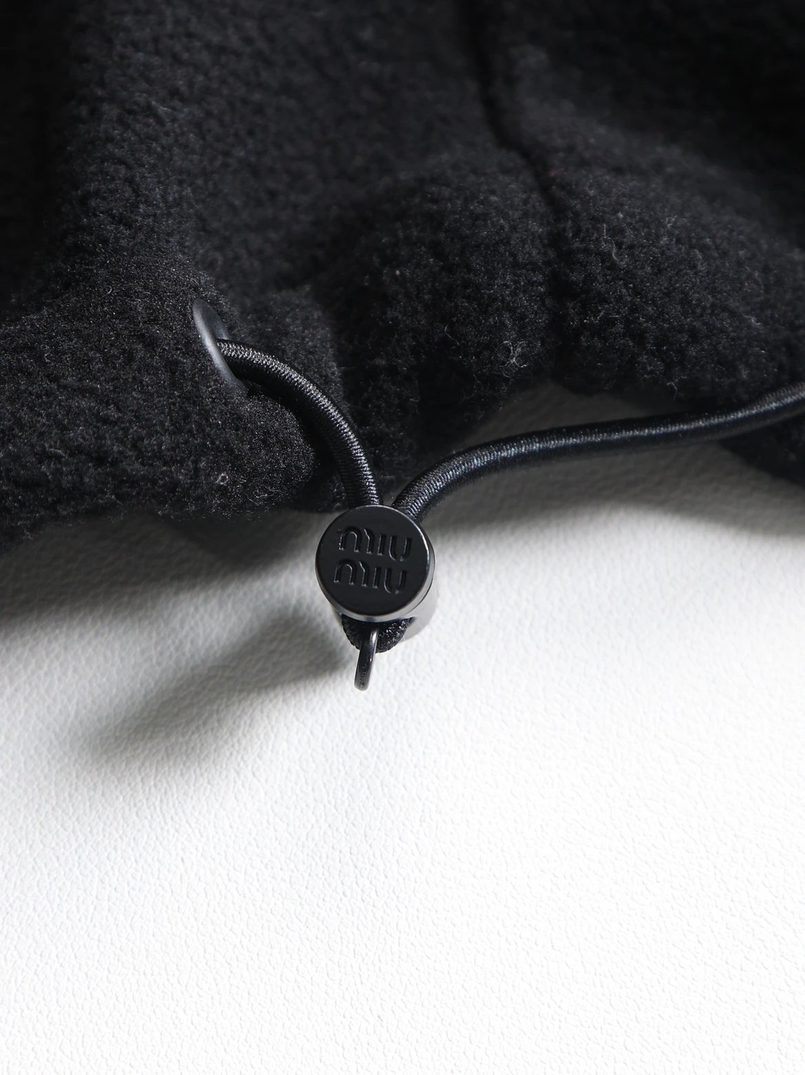Item ID 8041 M1uMiu-2024-ss-fleece zipper jacket - Classic small label embroidered