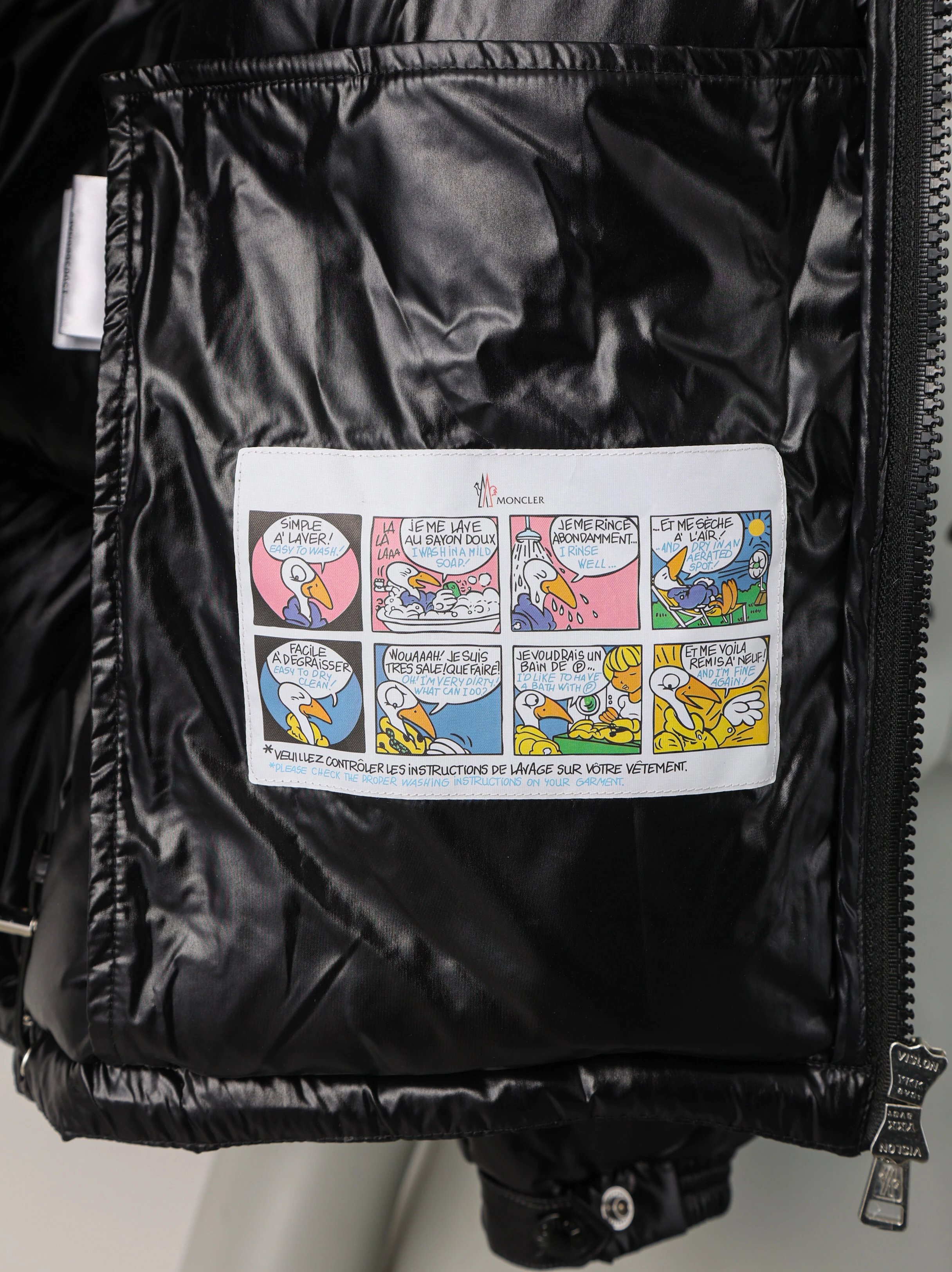 1519 Item ID 8122 M0 package - Mouth-05 Three color Ribbon Style - Down Jacket - Double