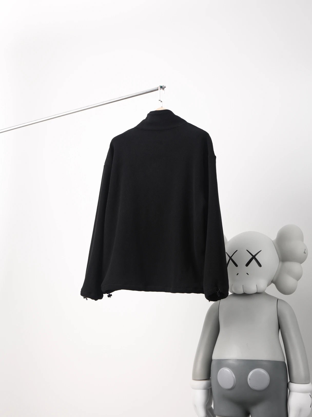 Item ID 8041 M1uMiu-2024-ss-fleece zipper jacket - Classic small label embroidered